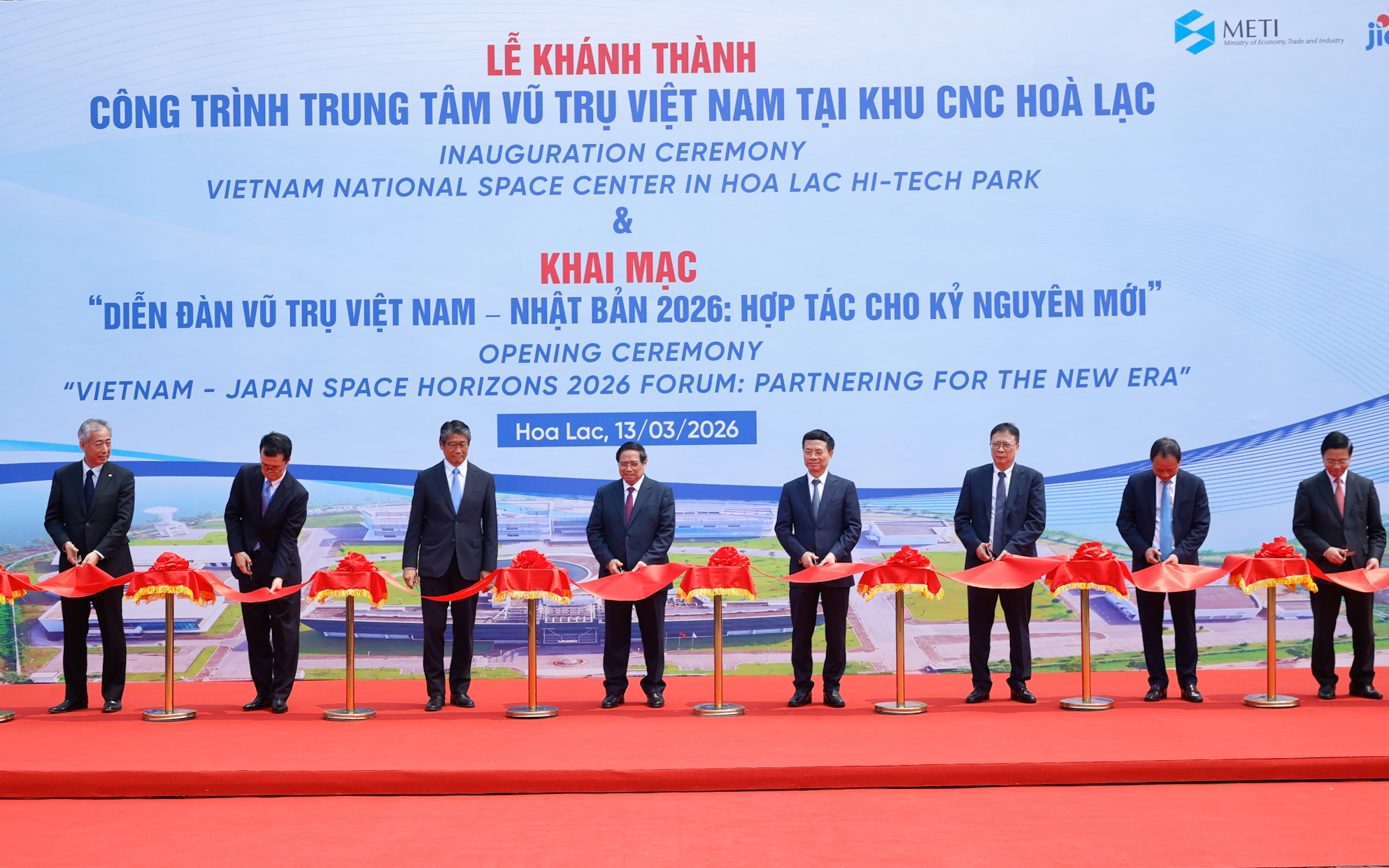 Thủ tướng khánh thành Trung tâm Vũ trụ Việt Nam, mở ra kỷ nguyên hợp tác mới với Nhật Bản
