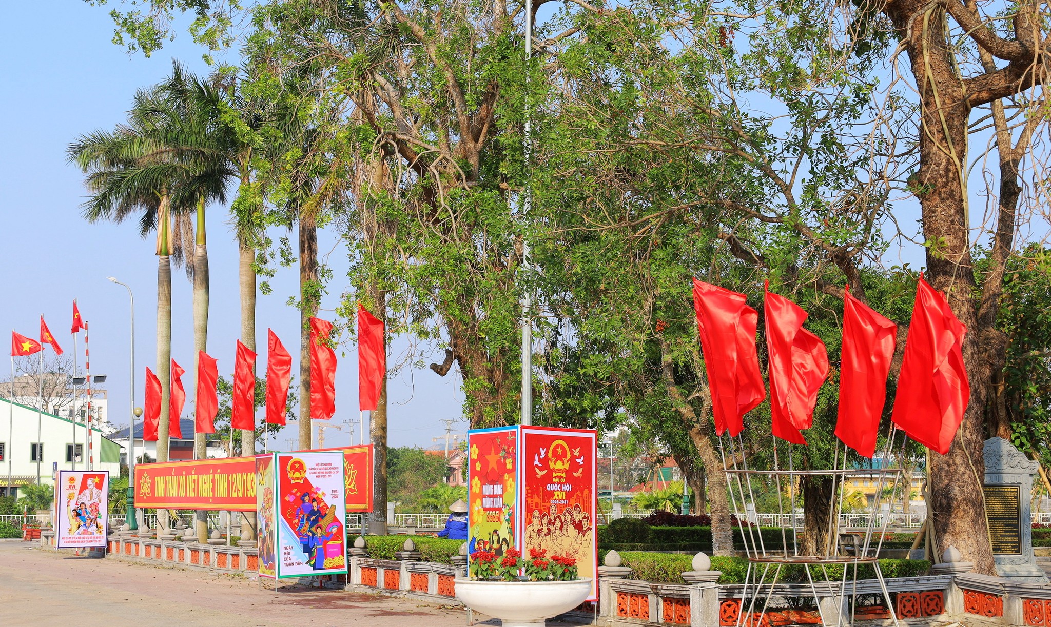 Trước giờ bầu cử: Khí thế rộn ràng trên quê hương Xô viết Nghệ Tĩnh- Ảnh 2.