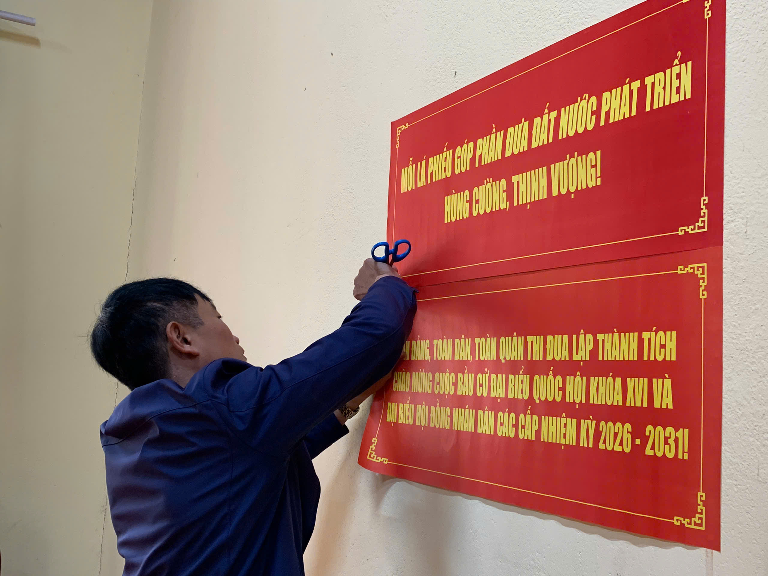 Trước giờ bầu cử: Khí thế rộn ràng trên quê hương Xô viết Nghệ Tĩnh- Ảnh 4.