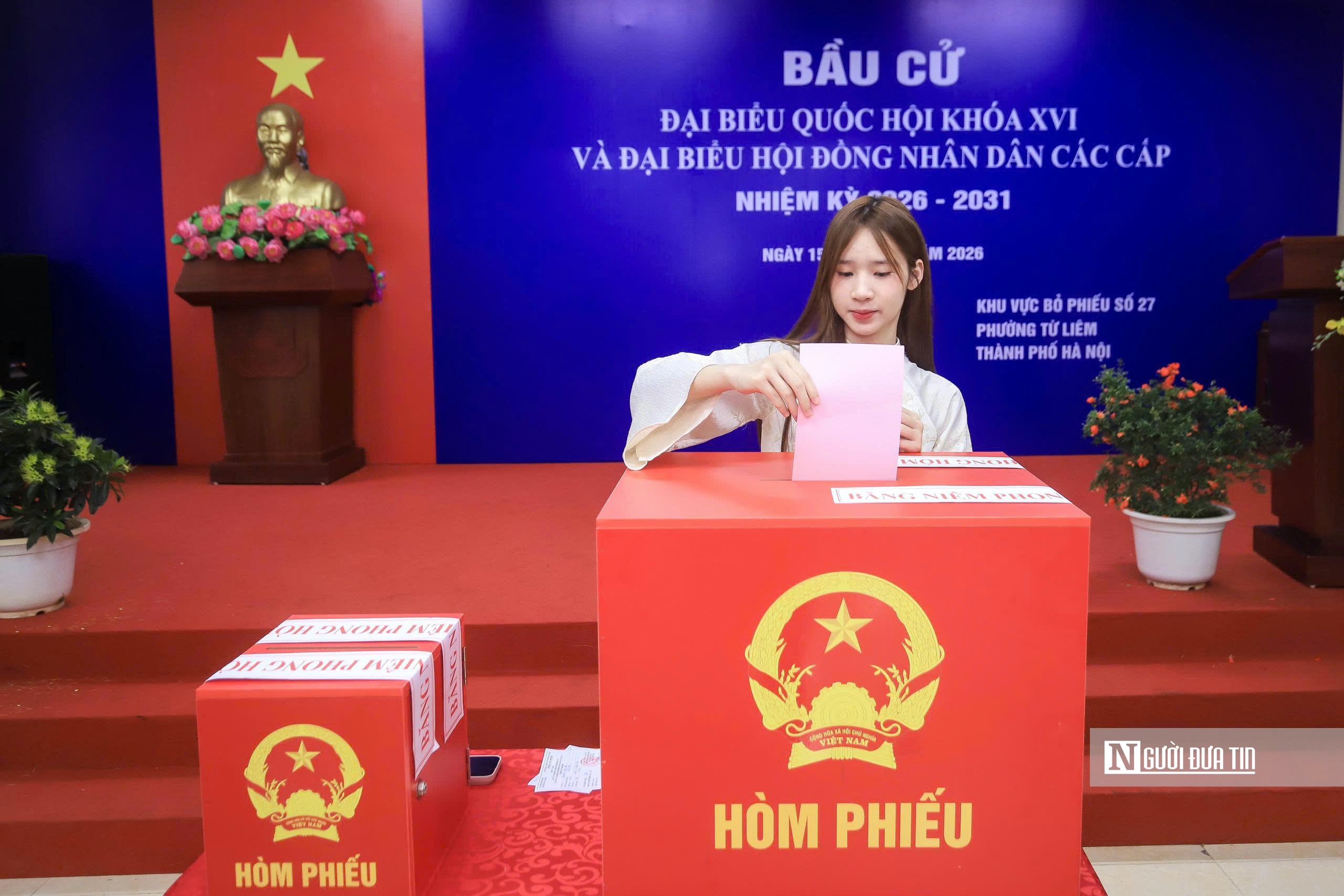 Dấu mốc trưởng thành của những cử tri Gen Z lần đầu cầm lá phiếu đi bầu - Ảnh 3.