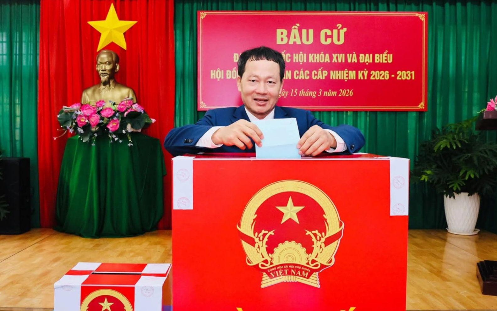 Đồng Nai: Hơn 2,1 triệu cử tri tham gia bầu cử, đạt tỷ lệ 71,94% vào buổi sáng
