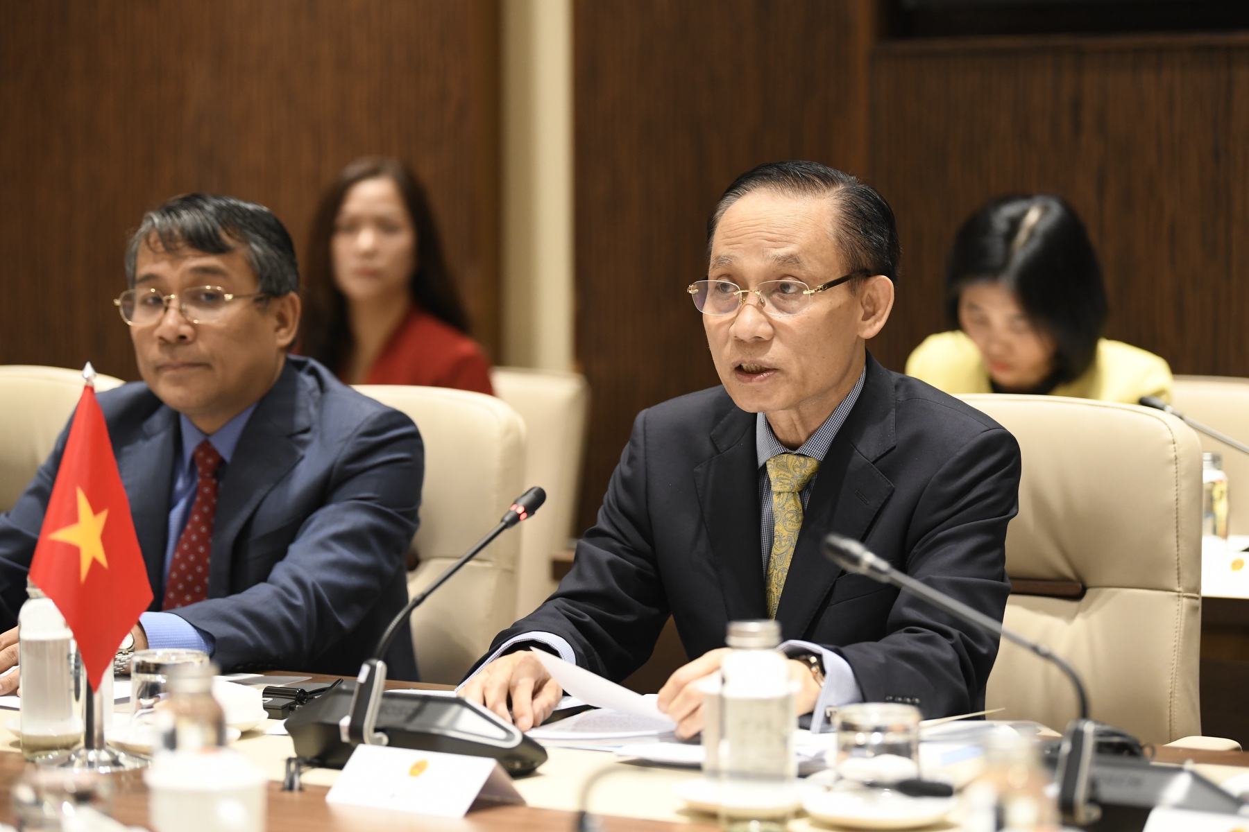 Bộ trưởng Ngoại giao Việt Nam - Trung Quốc tiến hành trao đổi chiến lược- Ảnh 3. Bộ trưởng Ngoại giao Việt Nam - Trung Quốc tiến hành trao đổi chiến lược- Ảnh 3.