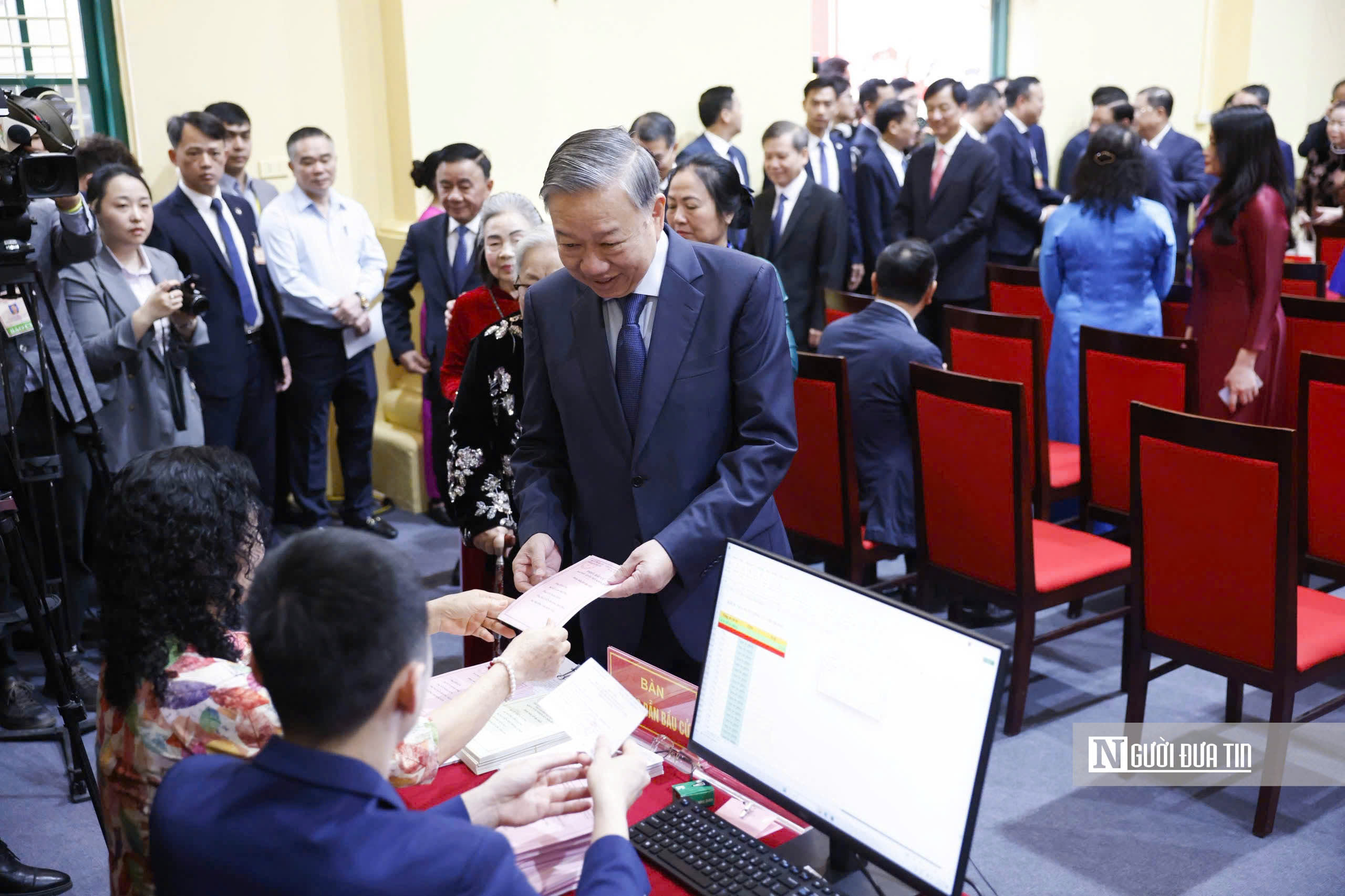 Tổng B&iacute; thư T&ocirc; L&acirc;m: Lựa chọn những người đủ uy t&iacute;n, t&iacute;n nhiệm g&aacute;nh v&aacute;c c&ocirc;ng việc chung của đất nước - Ảnh 5.