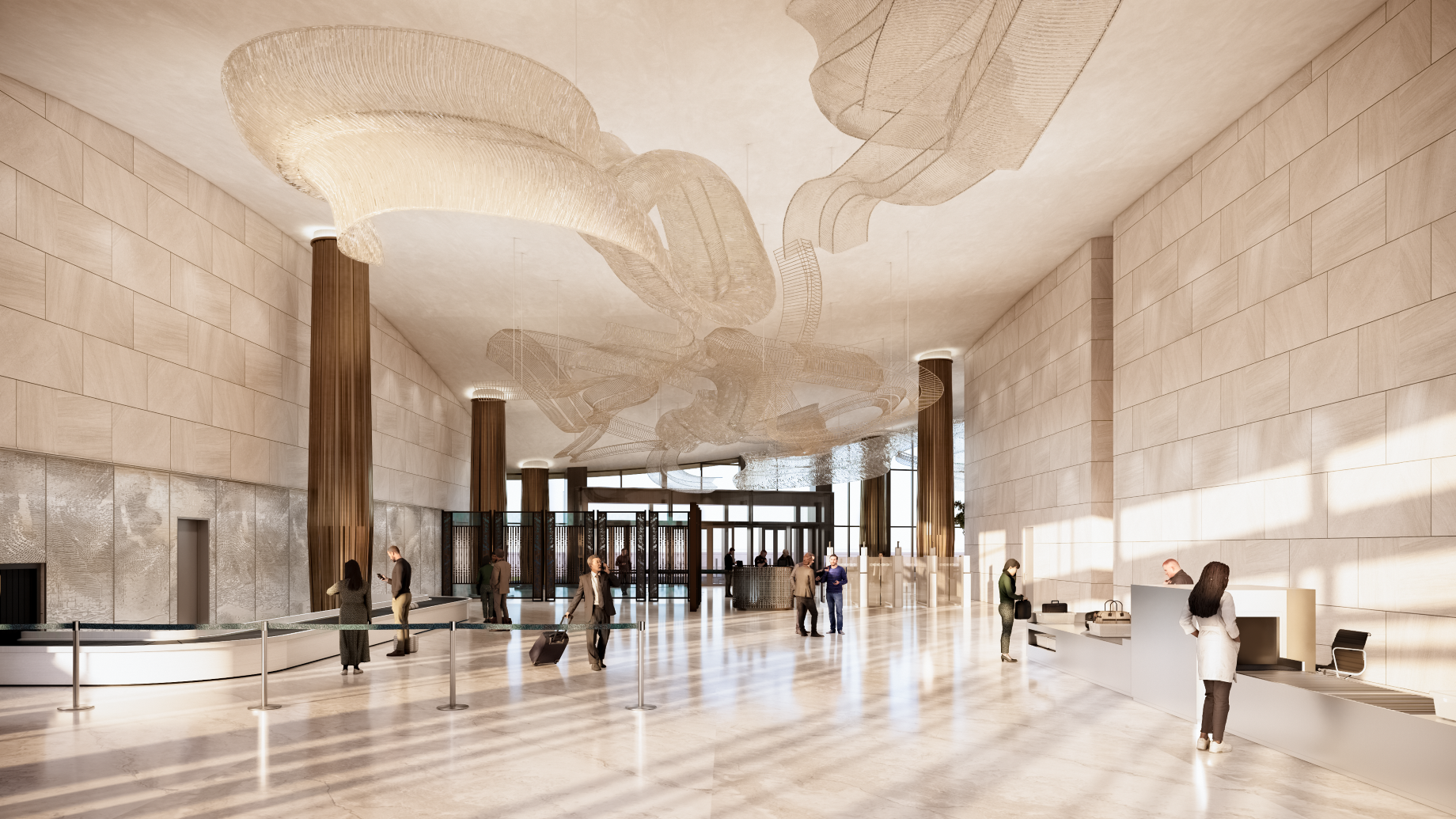 Cận cạnh thiết kế nh&agrave; ga VIP của s&acirc;n bay Ph&uacute; Quốc sẽ phục vụ APEC 2027 - Ảnh 10.