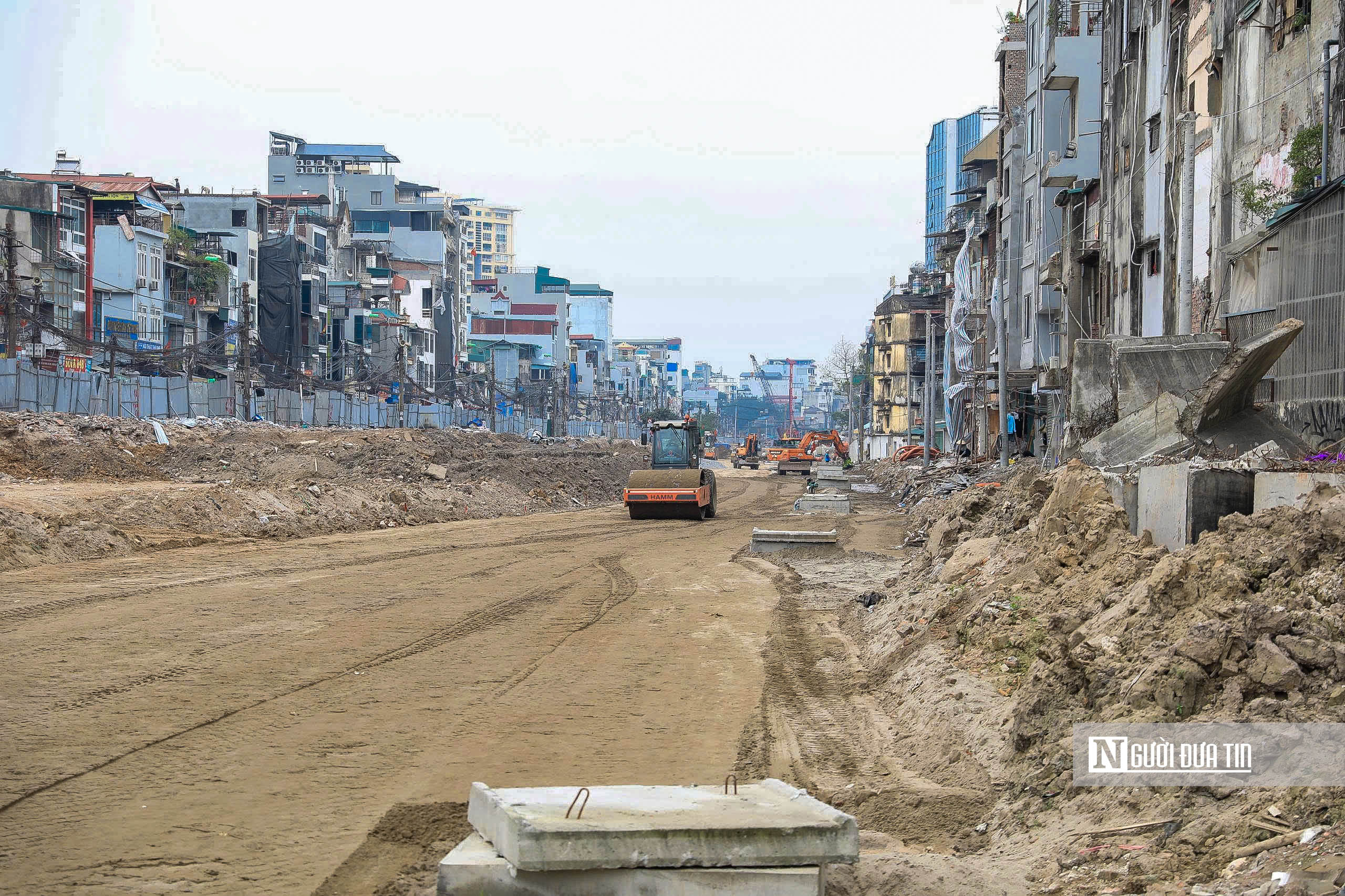 H&agrave; Nội: Đoạn đường Voi Phục - Ho&agrave;ng Cầu lộ diện sau 3 th&aacute;ng thi c&ocirc;ng - Ảnh 7.