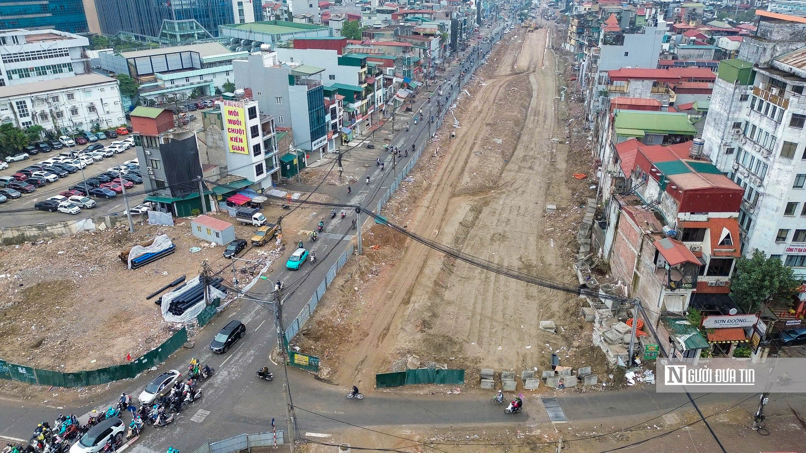 H&agrave; Nội: Đoạn đường Voi Phục - Ho&agrave;ng Cầu lộ diện sau 3 th&aacute;ng thi c&ocirc;ng - Ảnh 9.