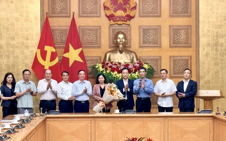 Đồng chí Nguyễn Thị Tuyến nhận nhiệm vụ Bí thư Đảng ủy các cơ quan tham mưu Chính phủ