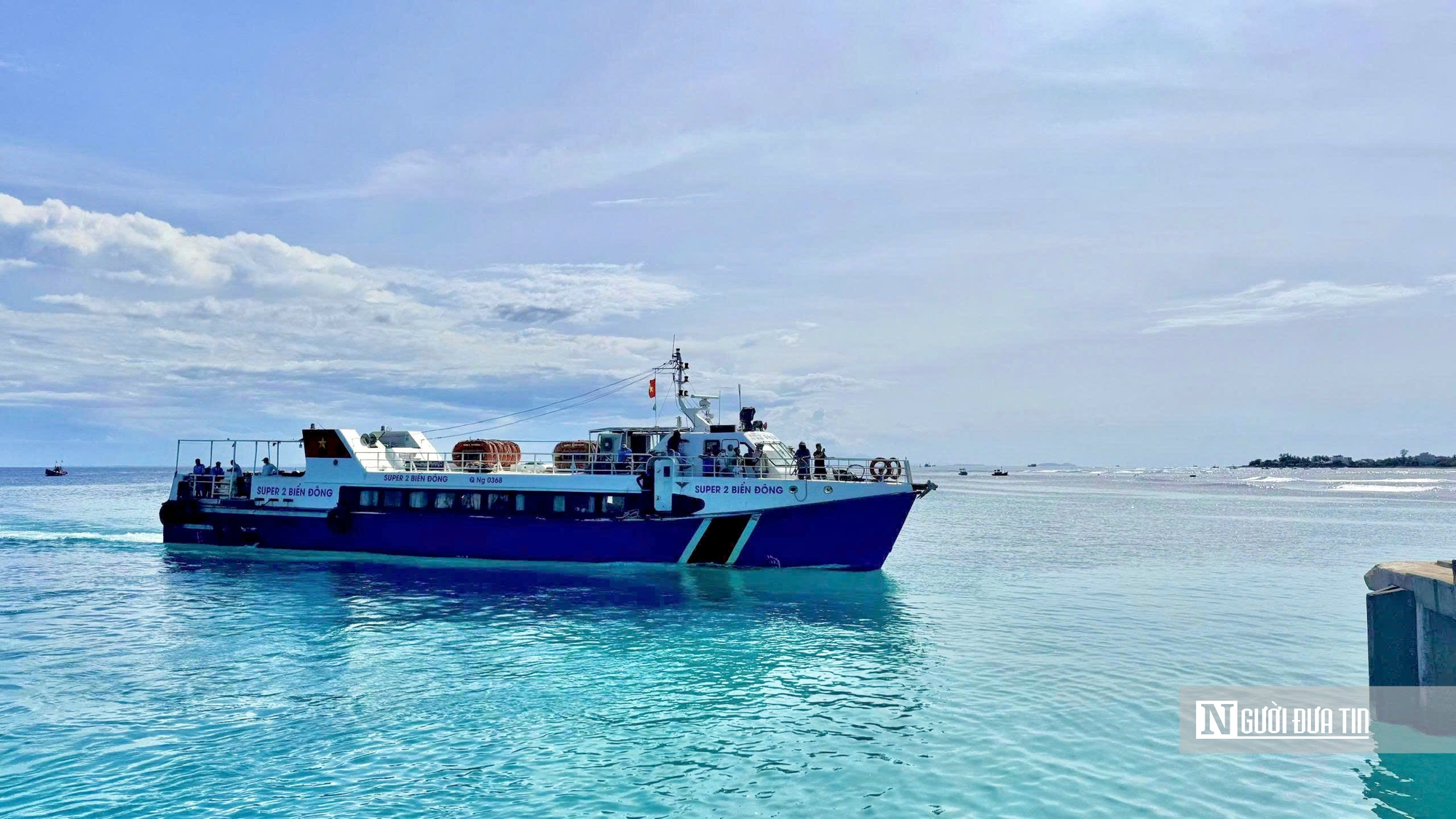 Giảm giá vé tàu ra đảo Lý Sơn từ 18/3- Ảnh 1.