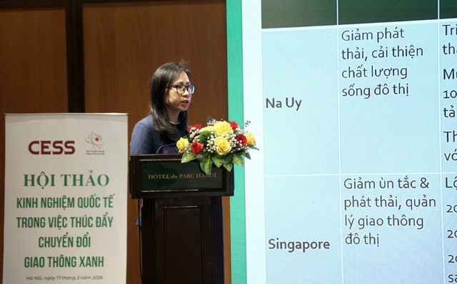 T&igrave;m lời giải th&uacute;c đẩy chuyển đổi giao th&ocirc;ng xanh từ kinh nghiệm quốc tế - Ảnh 3.