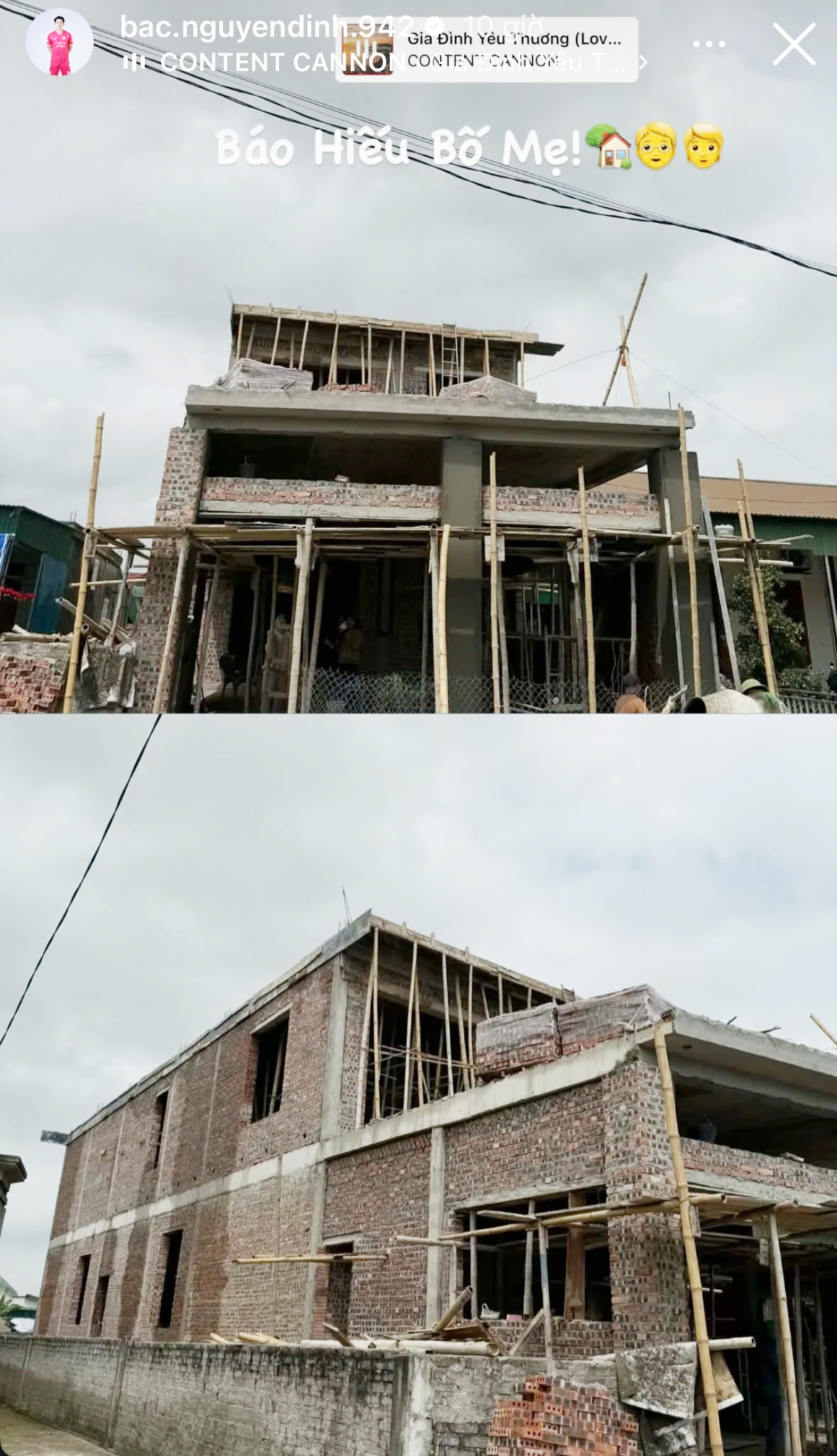 Cầu thủ Đình Bắc mua ô tô, xây nhà báo hiếu bố mẹ- Ảnh 2.