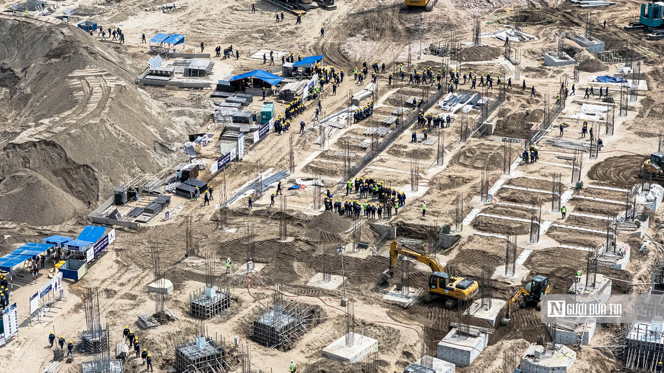 Đại c&ocirc;ng trường thi c&ocirc;ng s&acirc;n vận động lớn nhất thế giới ở H&agrave; Nội - Ảnh 6.