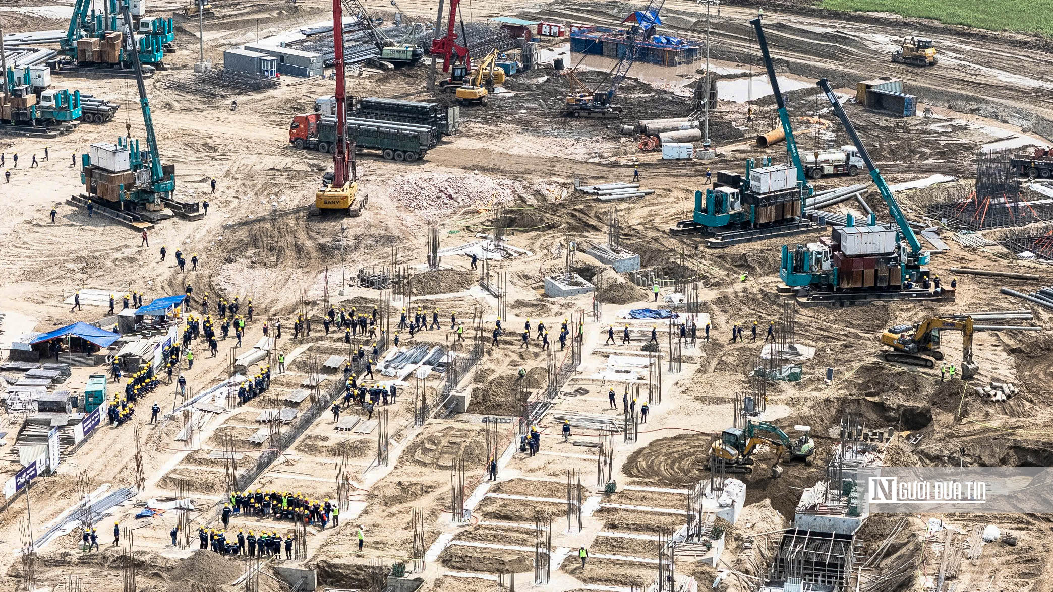 Đại c&ocirc;ng trường thi c&ocirc;ng s&acirc;n vận động lớn nhất thế giới ở H&agrave; Nội - Ảnh 10.