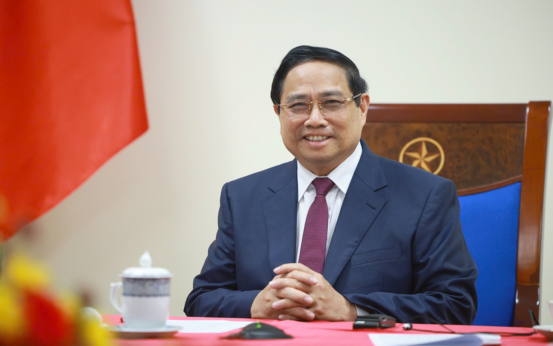 Thủ tướng Phạm Minh Chính điện đàm với Thủ tướng Algeria về hợp tác chiến lược