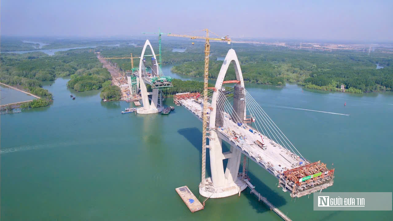Cầu Phước An tăng tốc sau Tết, dần hiện h&igrave;nh nhịp nối TP.HCM &ndash; Đồng Nai - Ảnh 2.