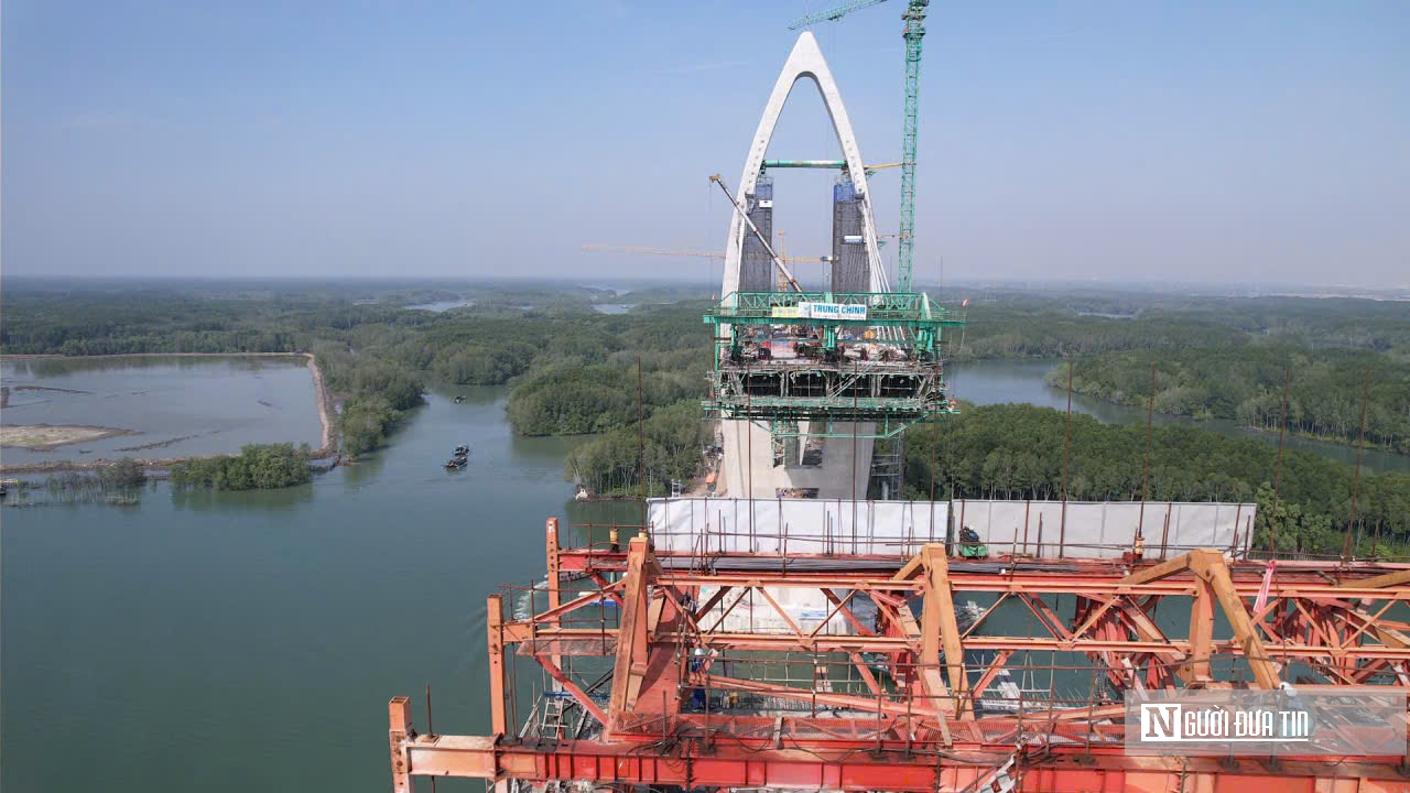 Cầu Phước An tăng tốc sau Tết, dần hiện h&igrave;nh nhịp nối TP.HCM &ndash; Đồng Nai - Ảnh 7.