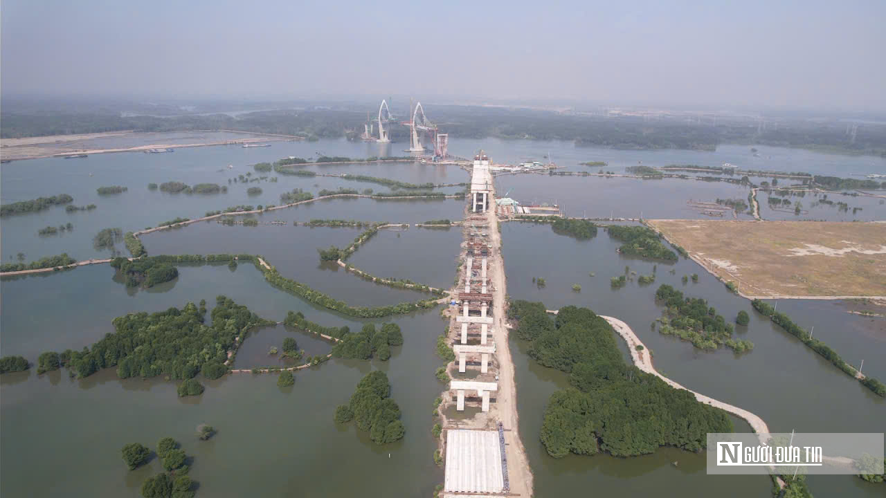 Cầu Phước An tăng tốc sau Tết, dần hiện h&igrave;nh nhịp nối TP.HCM &ndash; Đồng Nai - Ảnh 8.