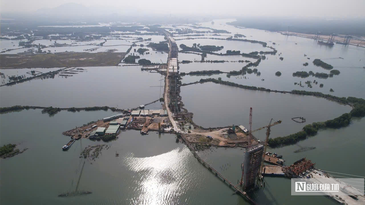 Cầu Phước An tăng tốc sau Tết, dần hiện h&igrave;nh nhịp nối TP.HCM &ndash; Đồng Nai - Ảnh 9.