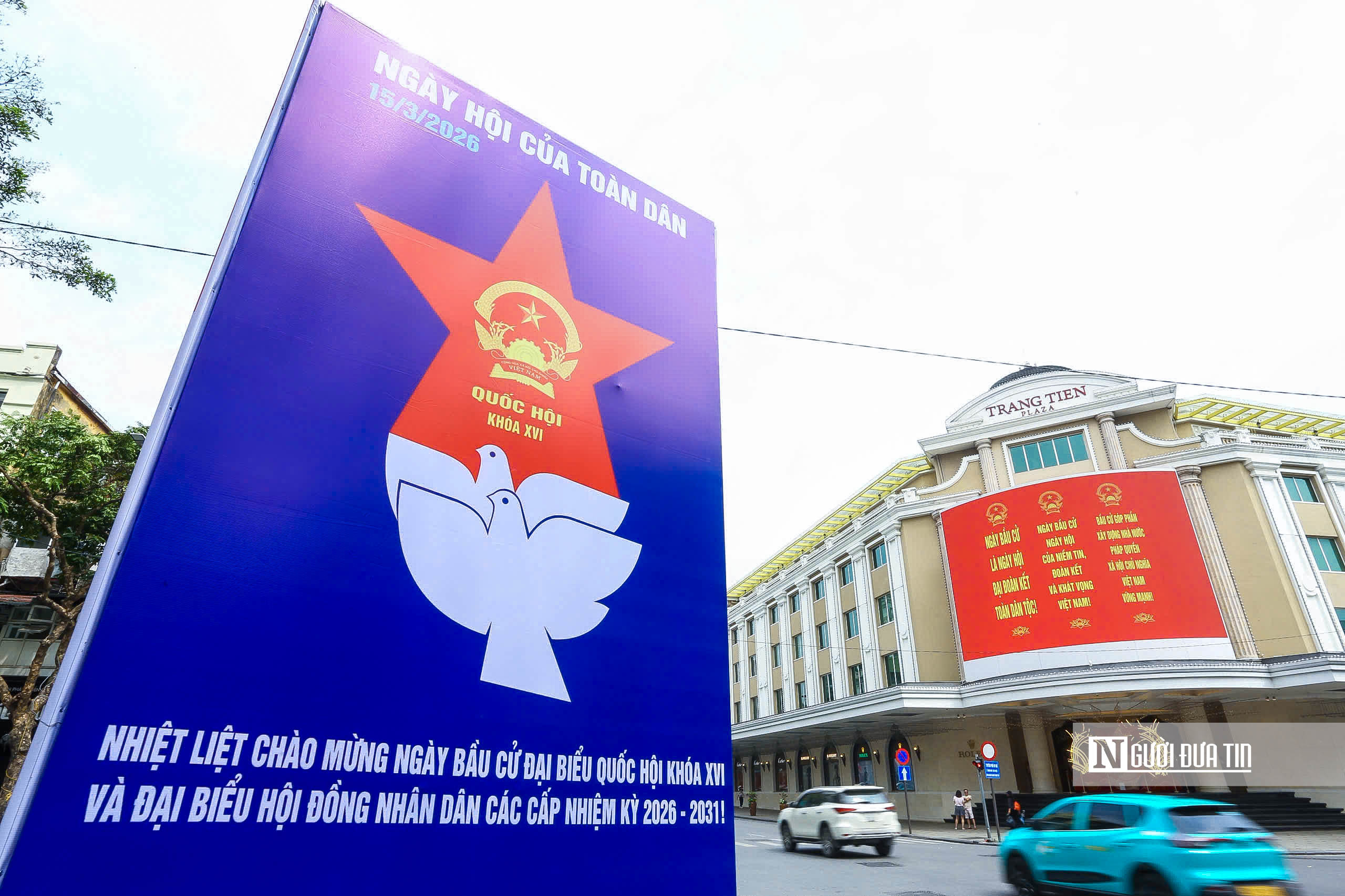 H&agrave; Nội trang ho&agrave;ng, sẵn s&agrave;ng cho ng&agrave;y hội to&agrave;n d&acirc;n đi bầu cử- Ảnh 3.