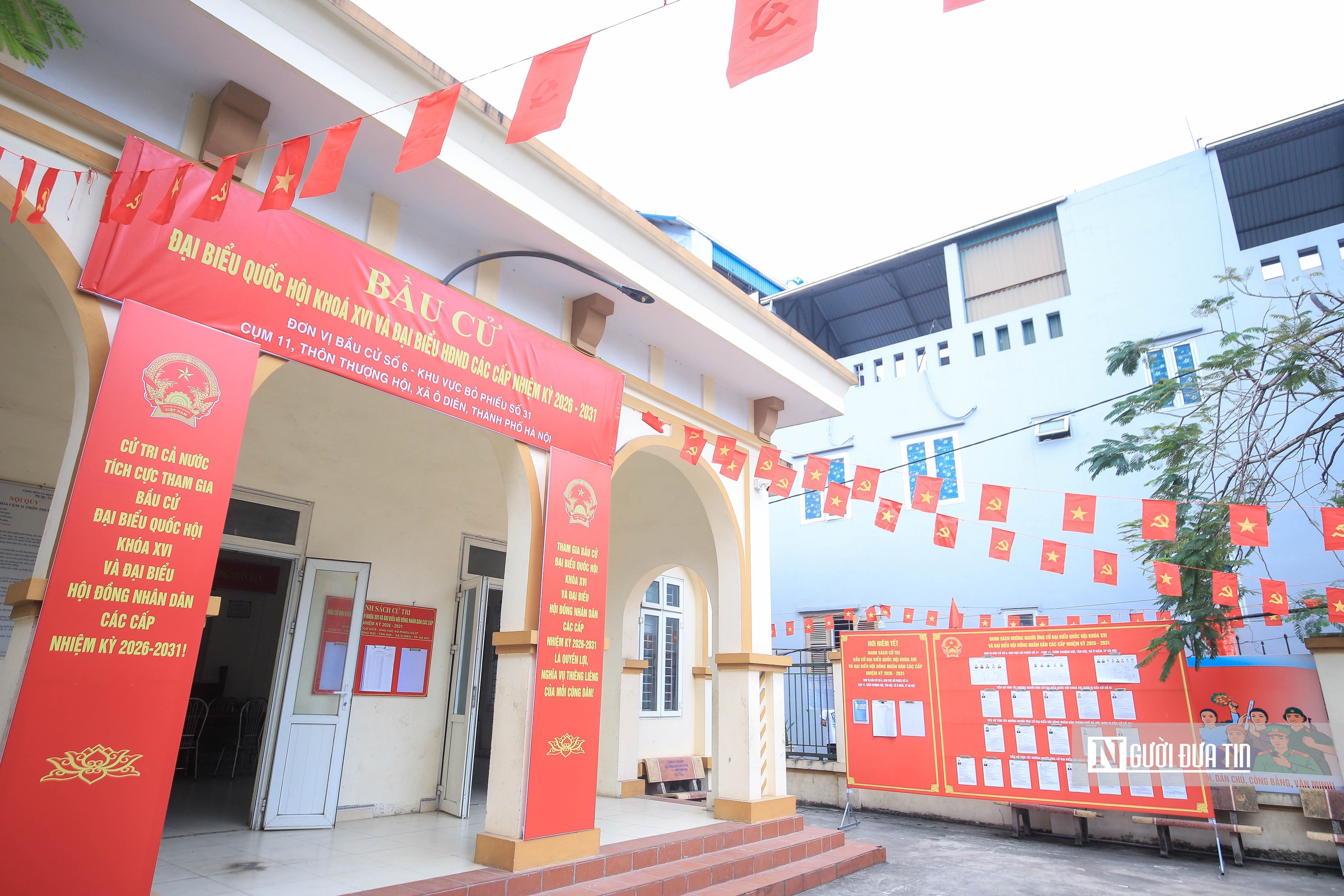 H&agrave; Nội trang ho&agrave;ng, sẵn s&agrave;ng cho ng&agrave;y hội to&agrave;n d&acirc;n đi bầu cử- Ảnh 12.