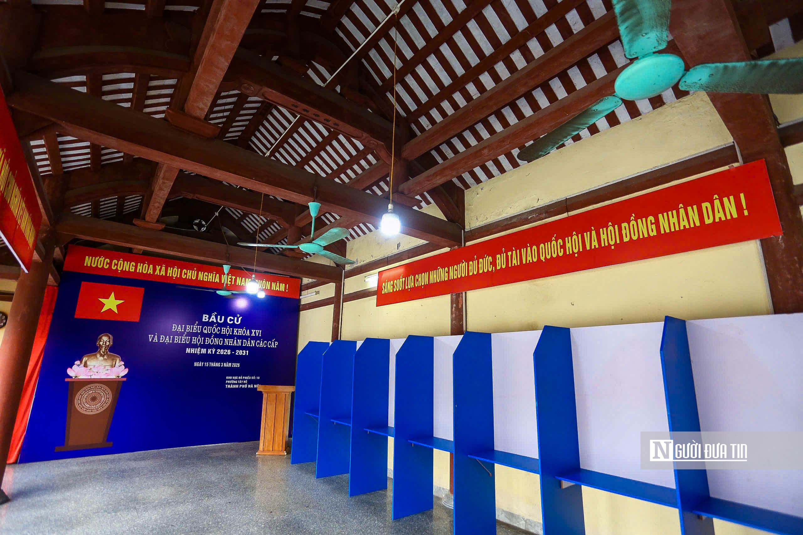 H&agrave; Nội trang ho&agrave;ng, sẵn s&agrave;ng cho ng&agrave;y hội to&agrave;n d&acirc;n đi bầu cử- Ảnh 9.
