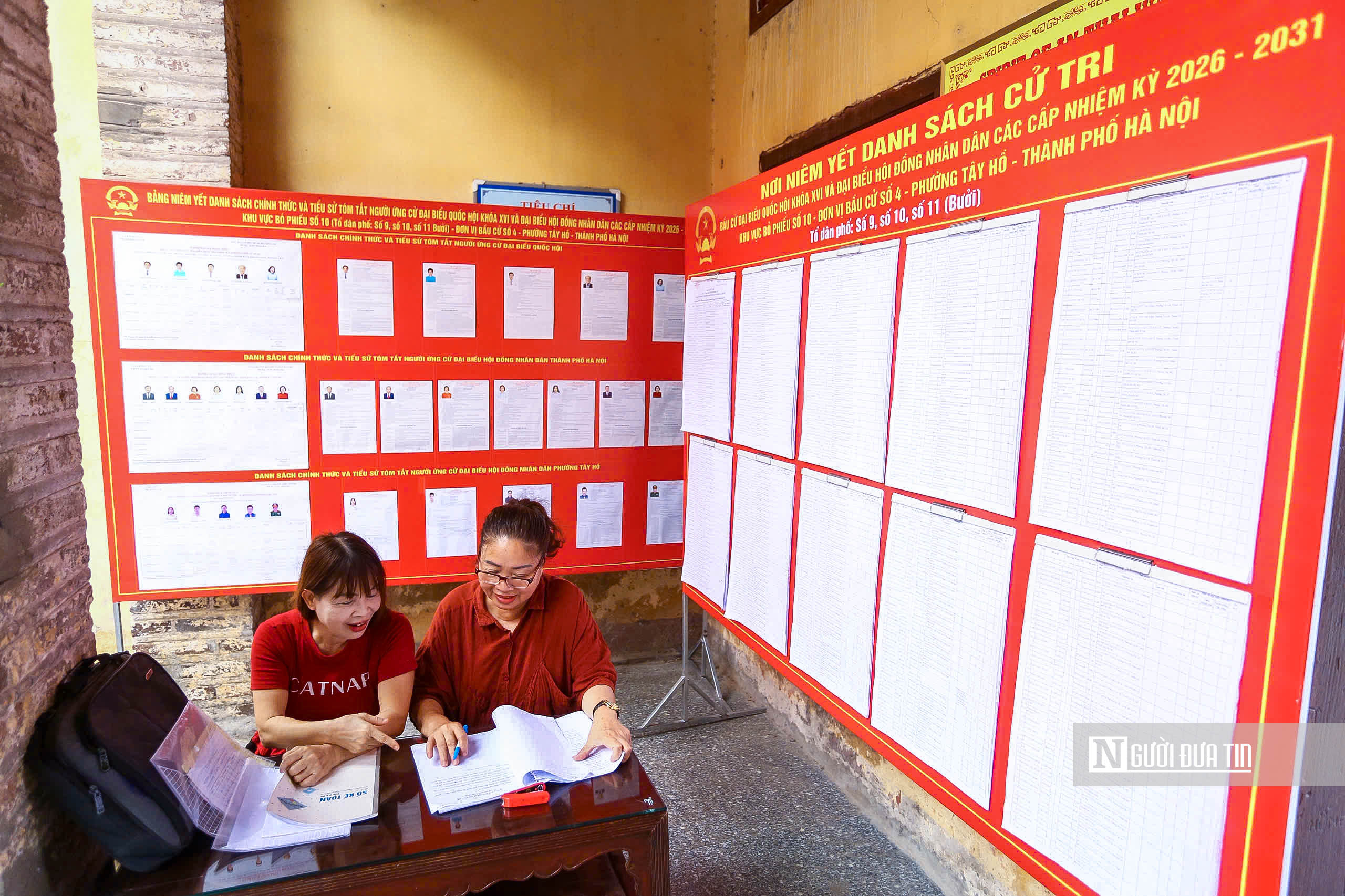 H&agrave; Nội trang ho&agrave;ng, sẵn s&agrave;ng cho ng&agrave;y hội to&agrave;n d&acirc;n đi bầu cử- Ảnh 10.