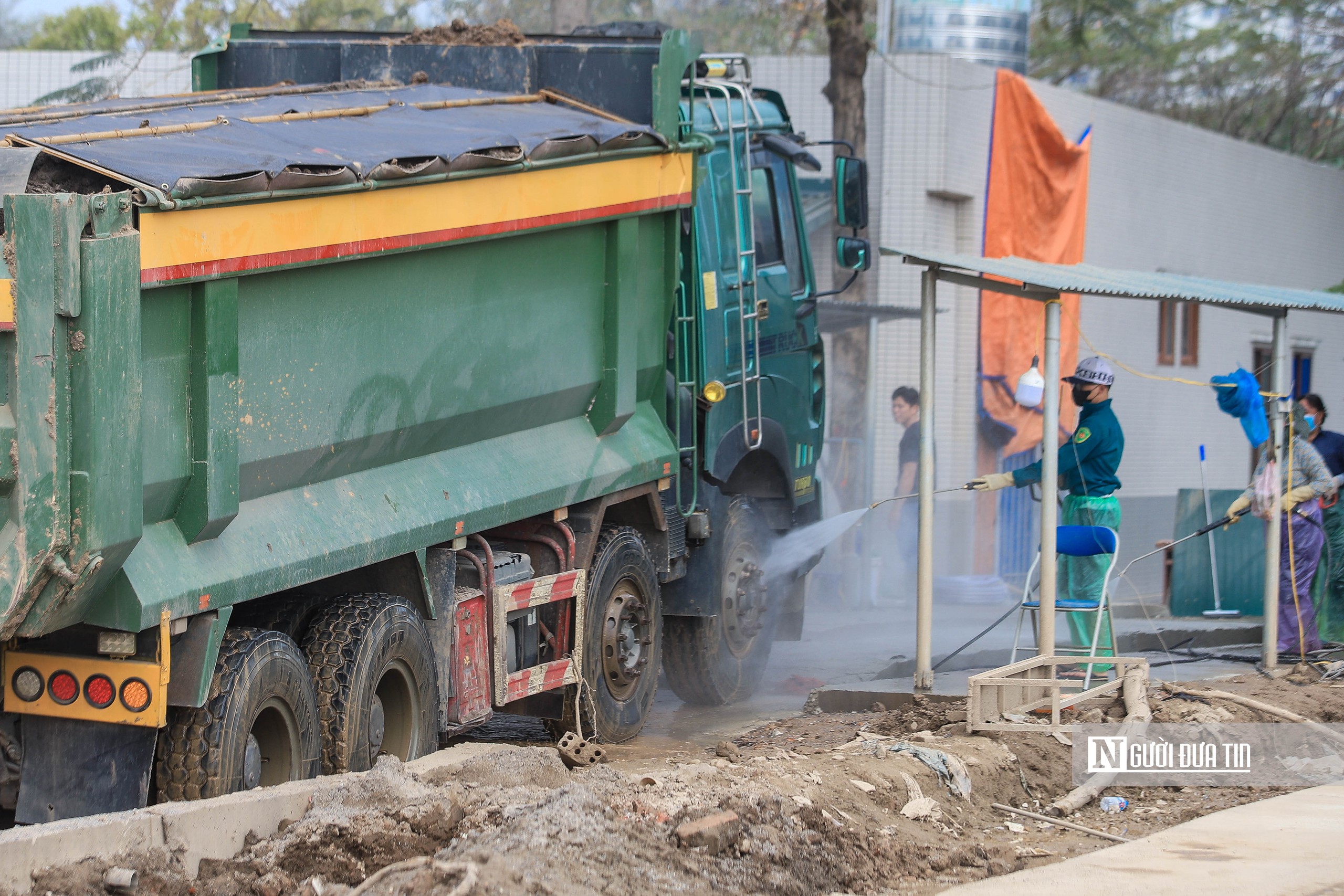 Bên trong đại công trường thi công hồ điều hoà rộng hơn 36ha ở Hà Nội- Ảnh 12. Bên trong đại công trường thi công hồ điều hoà rộng hơn 36ha ở Hà Nội- Ảnh 12.