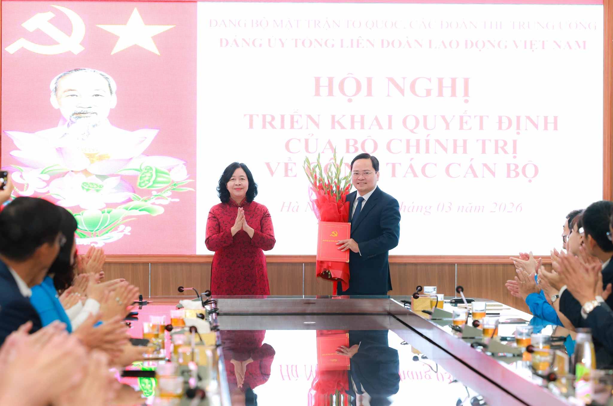 Ông Nguyễn Anh Tuấn giữ chức Bí thư Đảng ủy Tổng Liên đoàn Lao động Việt Nam- Ảnh 1.