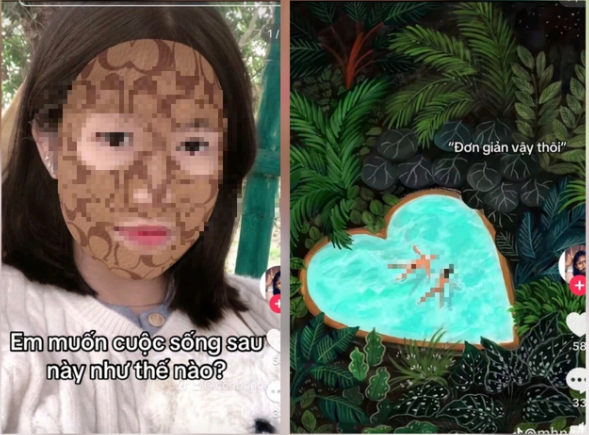 Video &ldquo;nửa k&iacute;n nửa hở&rdquo; tr&agrave;n lan tr&ecirc;n TikTok: Hiểm họa ẩn sau những clip triệu view - Ảnh 1.