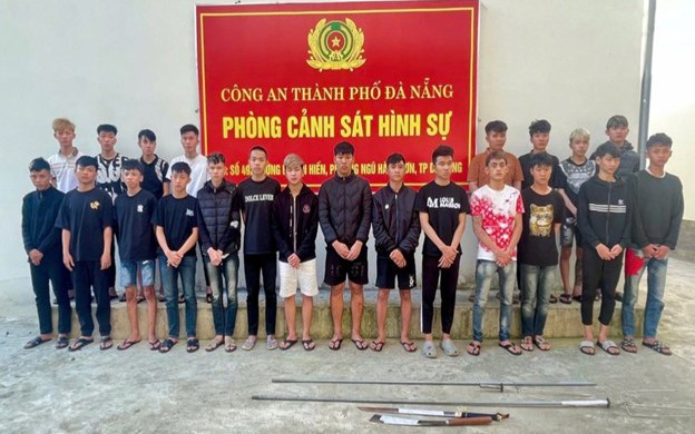 Đà Nẵng: 20 nghi phạm bị giữ khẩn cấp liên quan vụ hỗn chiến thanh thiếu niên
