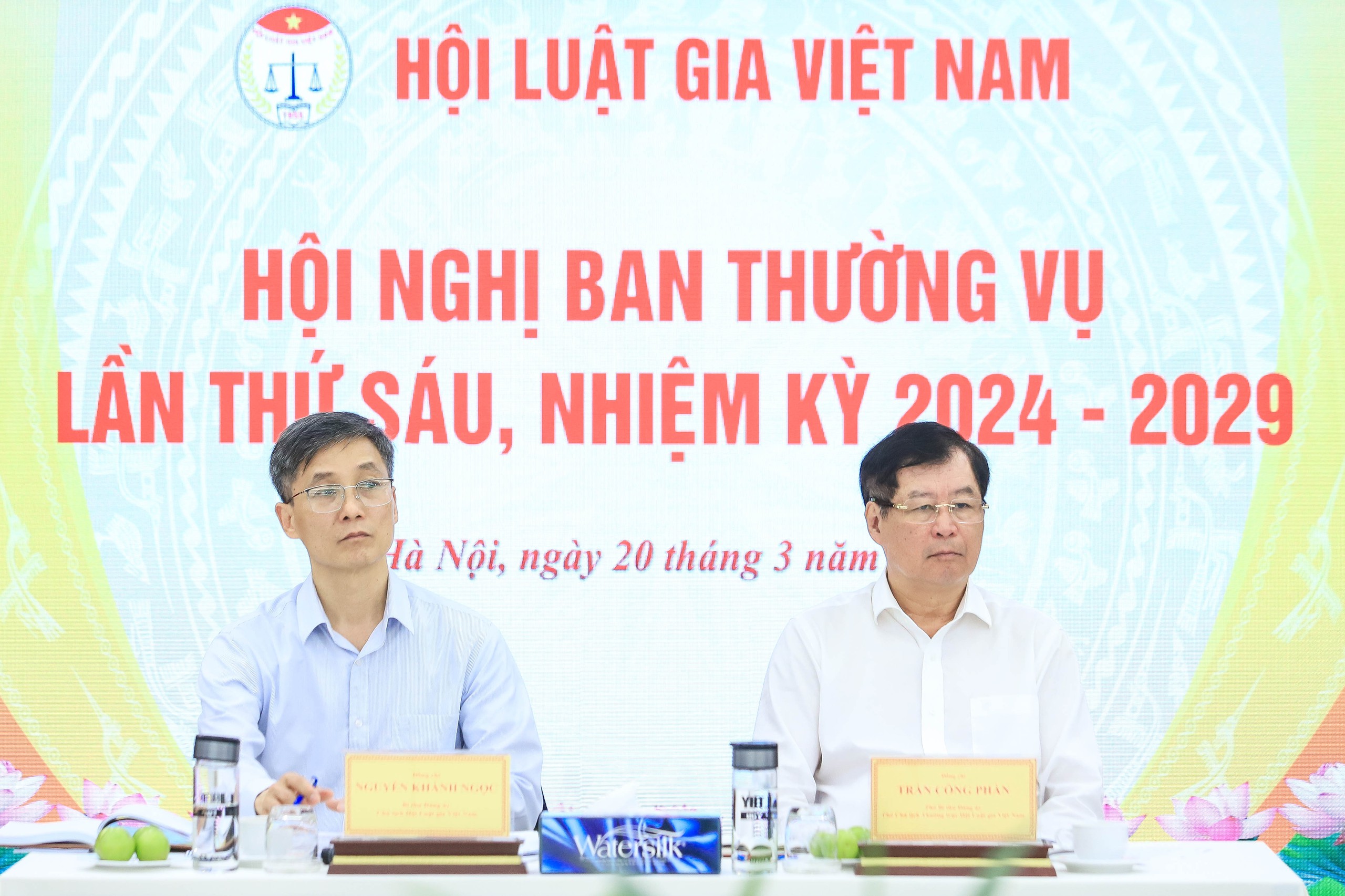 Hội nghị Ban Thường vụ Hội Luật gia Việt Nam lần thứ 6 - Ảnh 5.