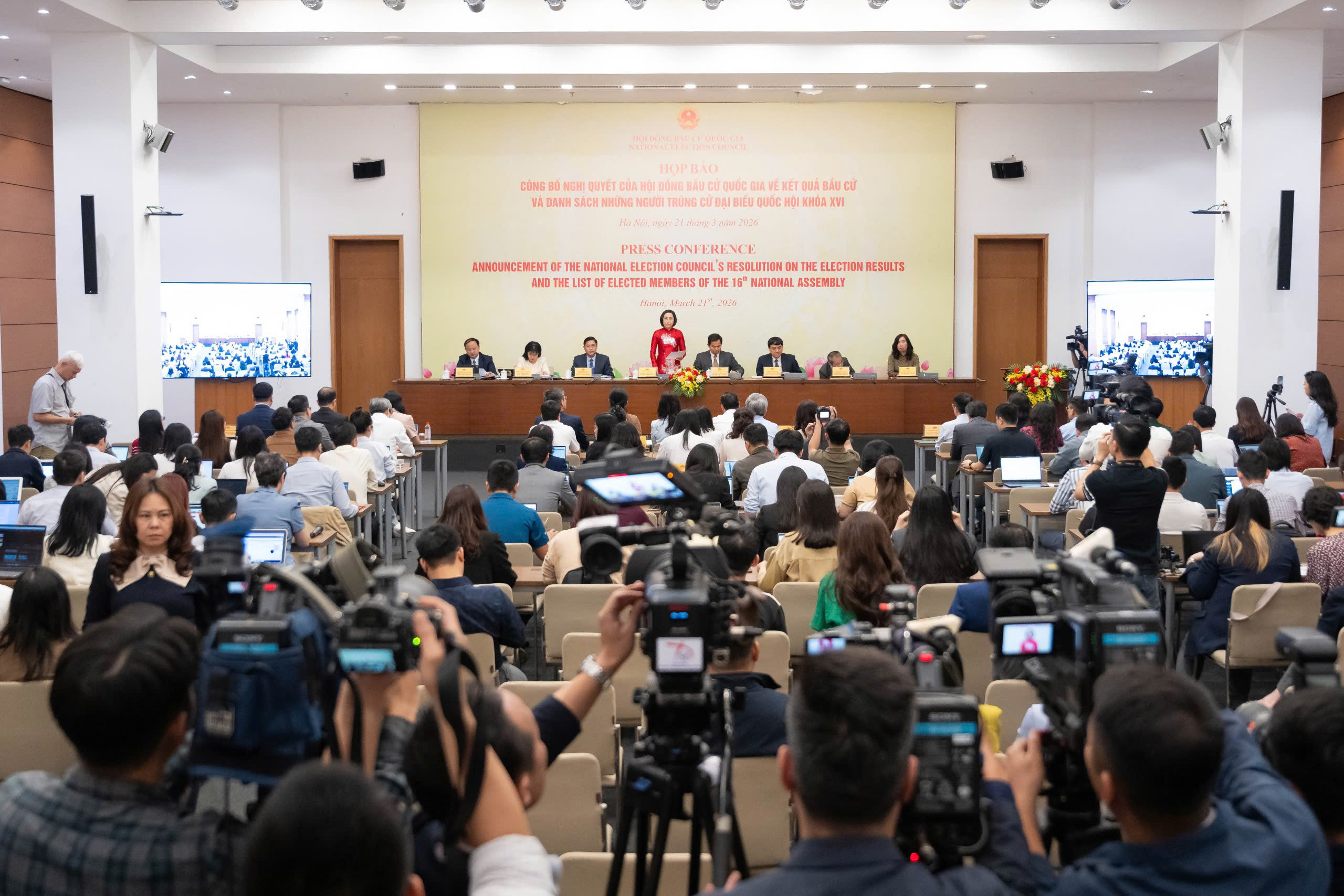 Công bố danh sách 500 người trúng cử đại biểu Quốc hội khóa XVI - Ảnh 1.