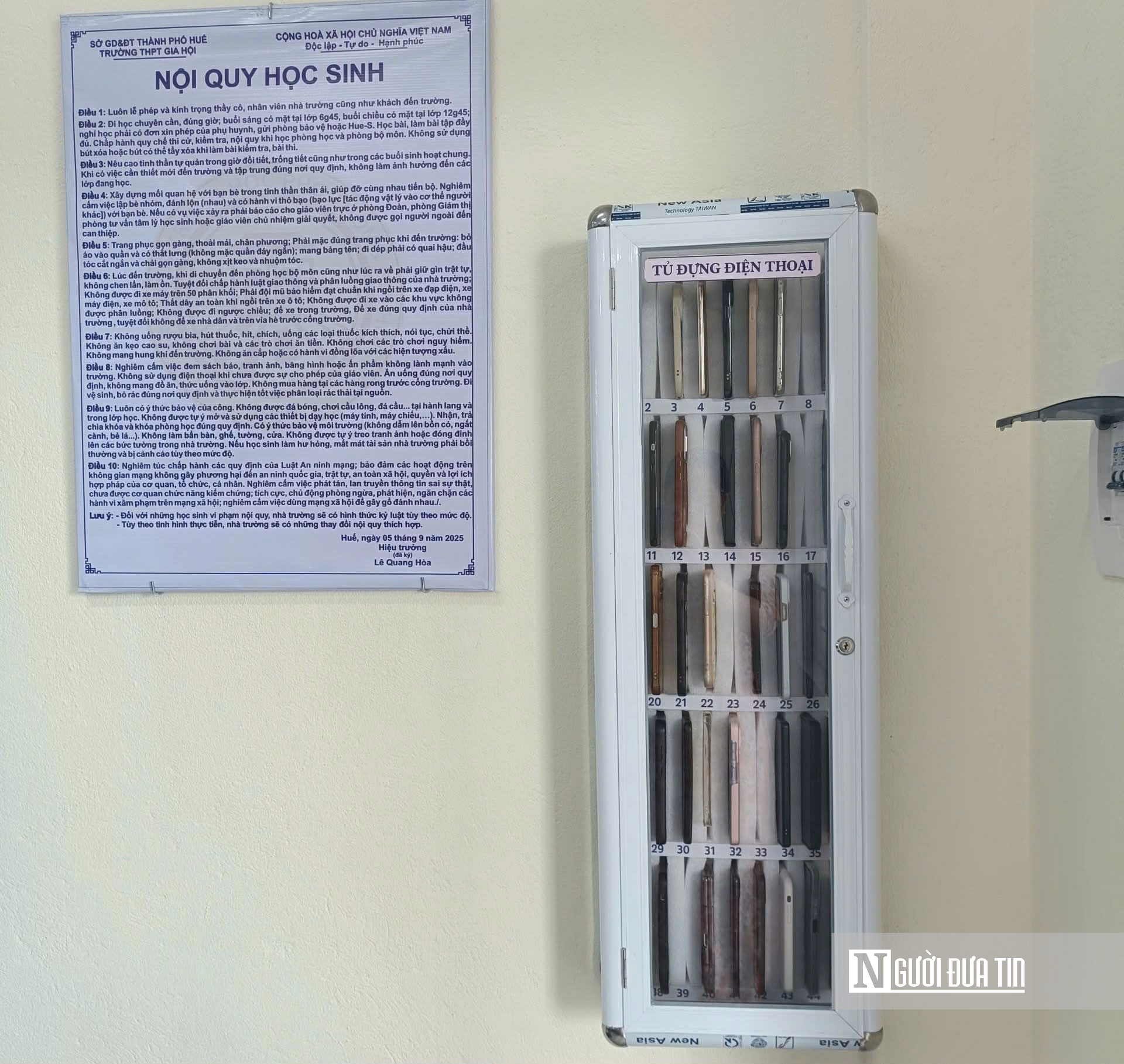 Huế nhiều trường THPT triển khai giải ph&aacute;p gi&uacute;p học sinh rời xa m&agrave;n h&igrave;nh nhỏ   - Ảnh 1.