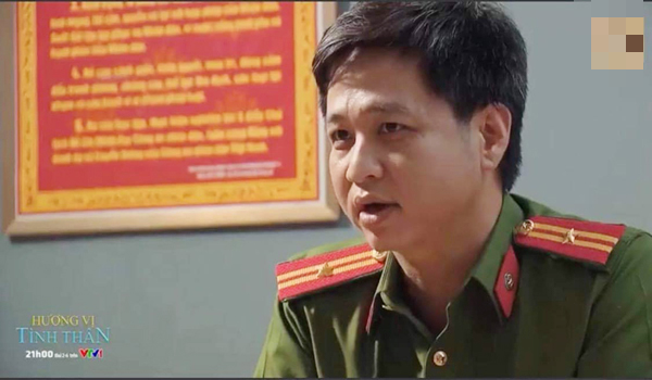Nam diễn vi&ecirc;n t&aacute;i xuất tr&ecirc;n phim giờ v&agrave;ng VTV g&acirc;y bất ngờ khi ngo&agrave;i đời l&agrave; Trung t&aacute; c&ocirc;ng an - Ảnh 3.