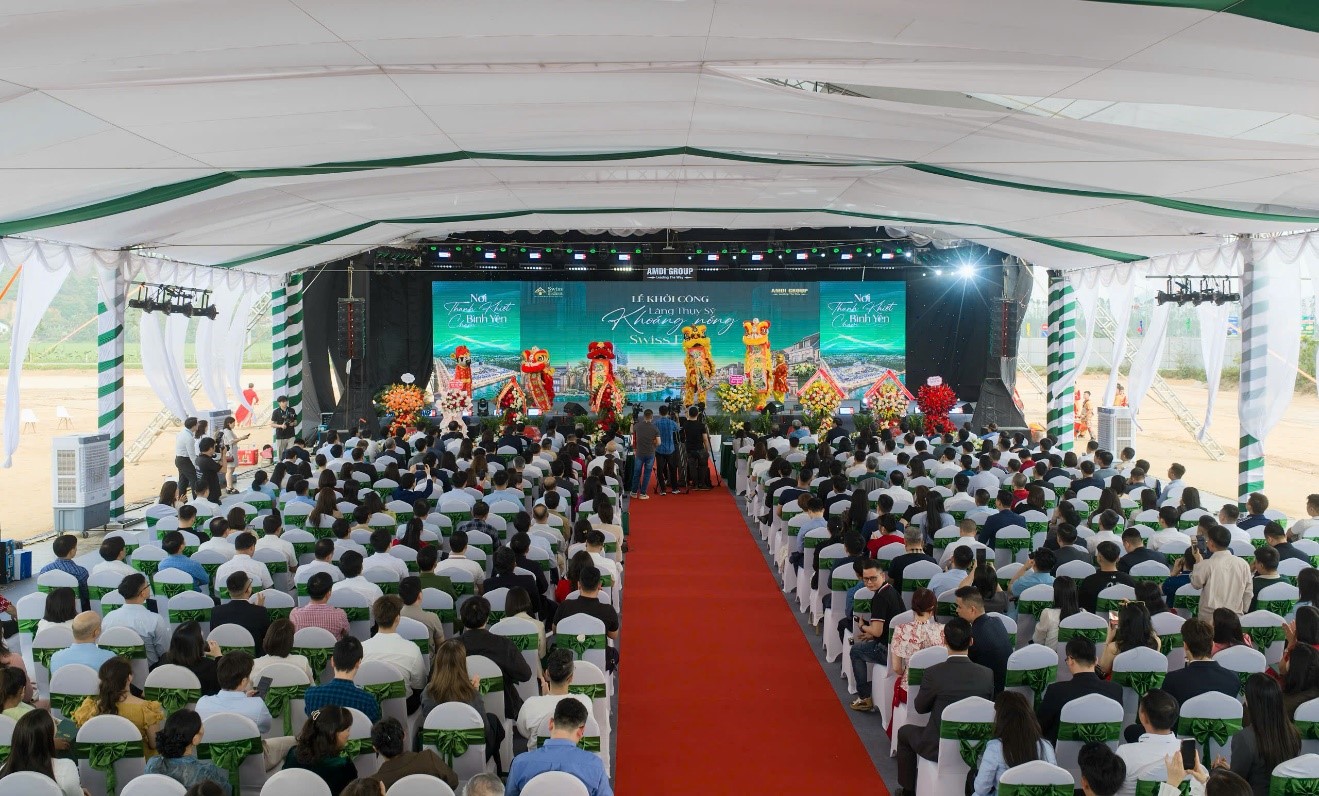 AMDI Group khởi công dự án Swiss Eden: Đánh thức “Mỏ vàng” khoáng nóng Thanh Thủy, định hình chuẩn sống “Wellness” ven đô - Ảnh 1.