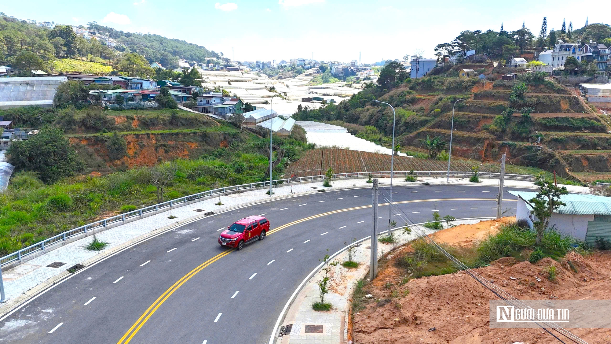 Đường v&agrave;nh đai Đ&agrave; Lạt sắp xong lại &ldquo;đứng b&aacute;nh&rdquo; chỉ v&igrave; vướng mặt bằng 40m cuối tuyến- Ảnh 3.