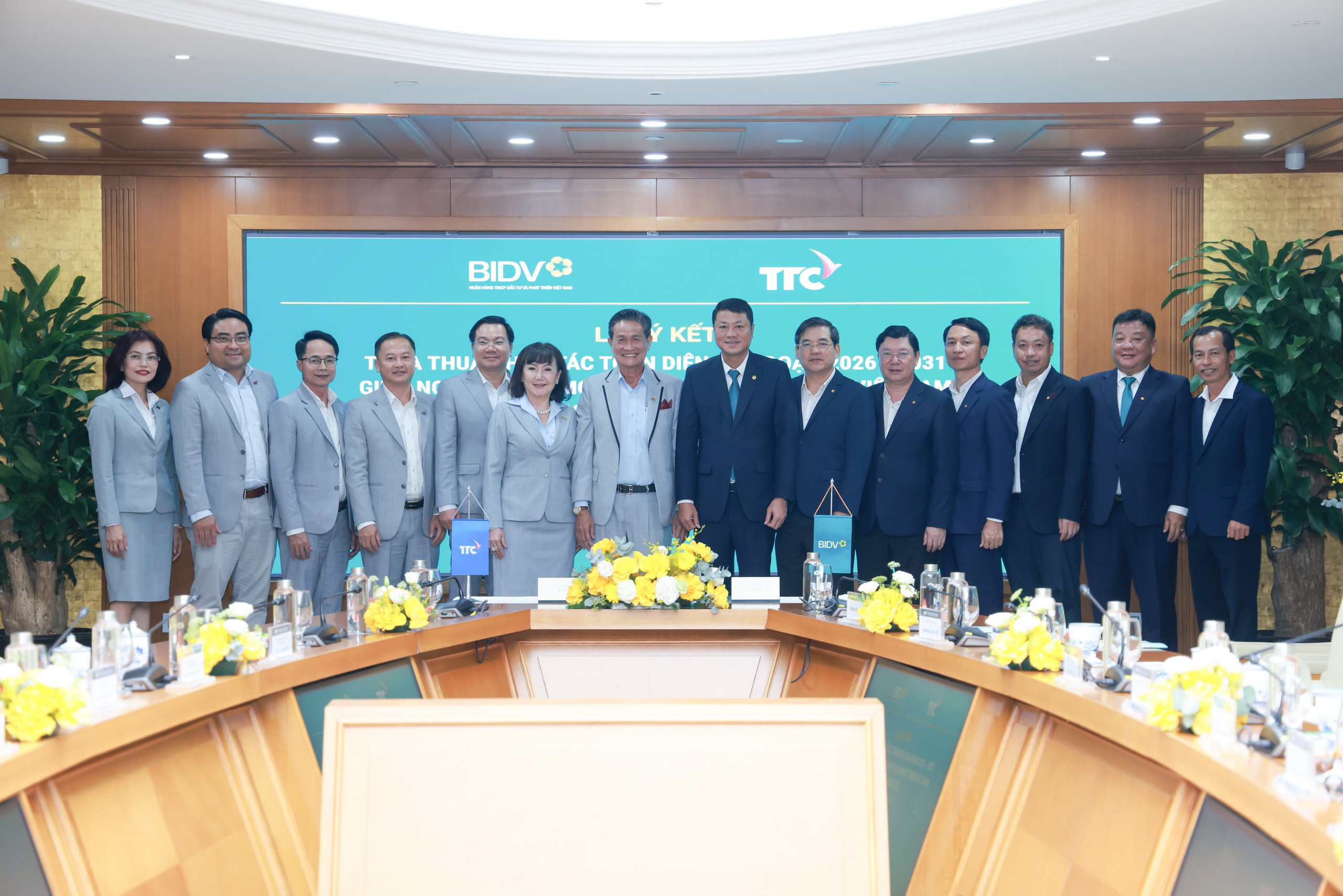 BIDV và TTC tăng cường hợp tác, thúc đẩy phát triển bền vững - Ảnh 2.