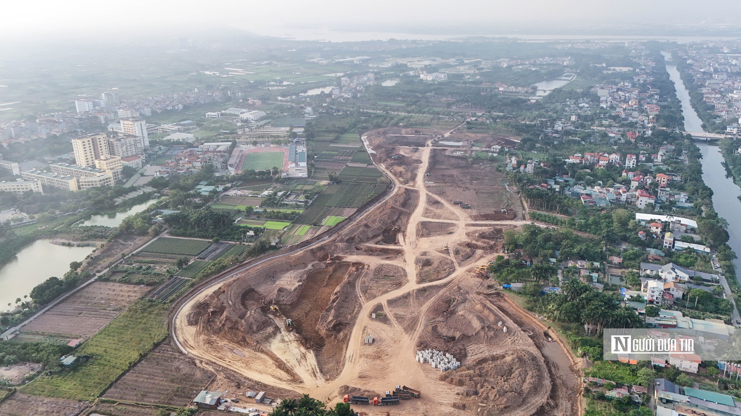 Thăm c&ocirc;ng trường thi c&ocirc;ng hồ điều h&ograve;a trị gi&aacute; hơn 700 tỷ đồng ở H&agrave; Nội - Ảnh 16.