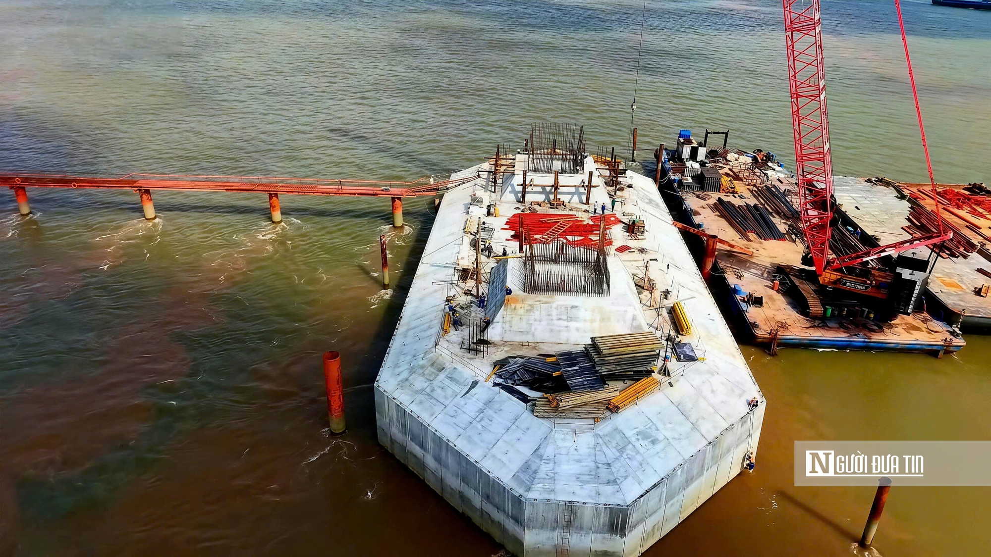 Đại công trình vượt sông Hậu trị giá gần 4.000 tỷ đồng dần lộ diện- Ảnh 6.