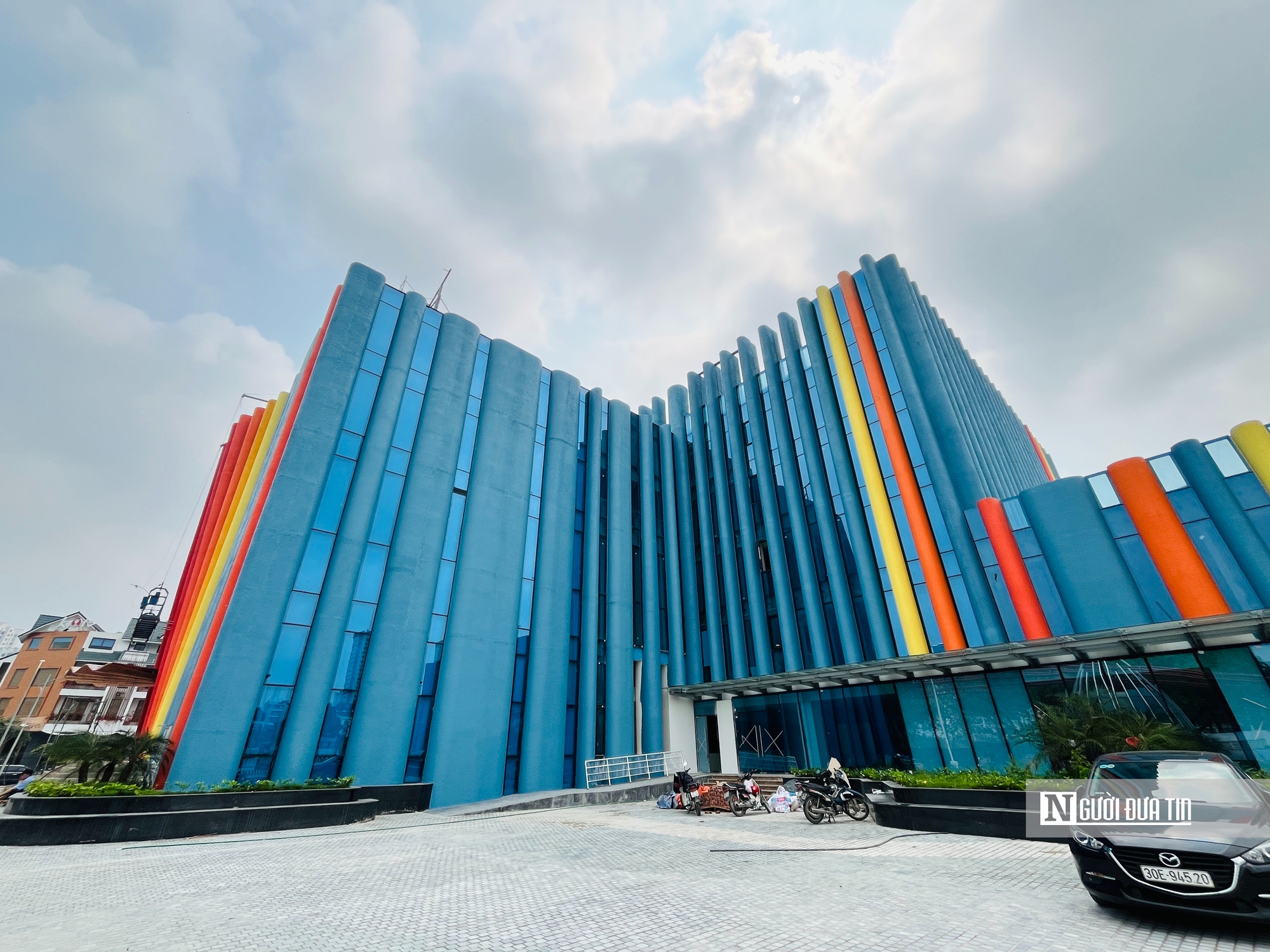 Cận cảnh kiến trúc độc đáo của Nhà hát Tuổi Trẻ cơ sở 2 giữa lòng Hà Nội - Ảnh 11.