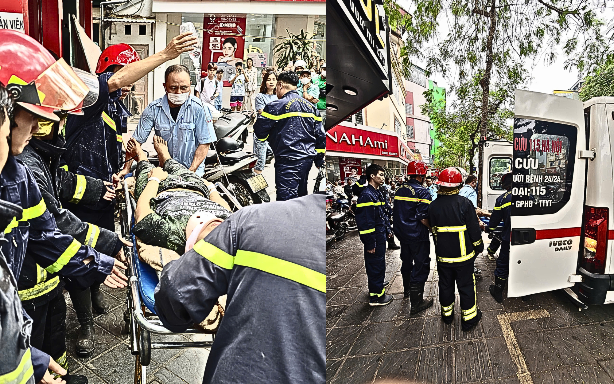 Giải cứu kịp thời nam thanh niên mắc kẹt trong thang máy- Ảnh 3.