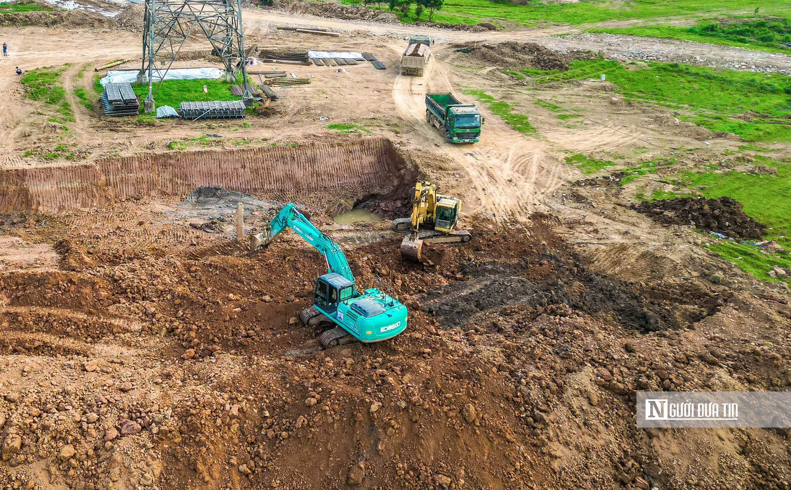 To&agrave;n cảnh thi c&ocirc;ng hồ điều h&ograve;a ph&iacute;a T&acirc;y H&agrave; Nội trị gi&aacute; 858 tỷ đồng - Ảnh 4.