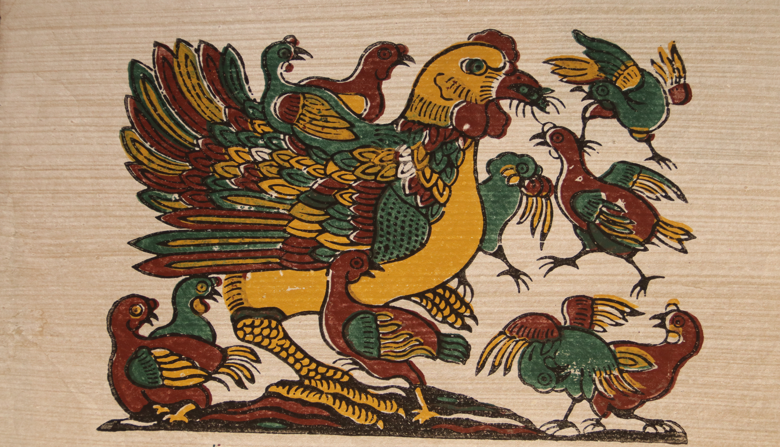 Giải mã những thông điệp ẩn trong các bức tranh Đông Hồ nổi tiếng - Ảnh 5. Giải mã những thông điệp ẩn trong các bức tranh Đông Hồ nổi tiếng - Ảnh 5.