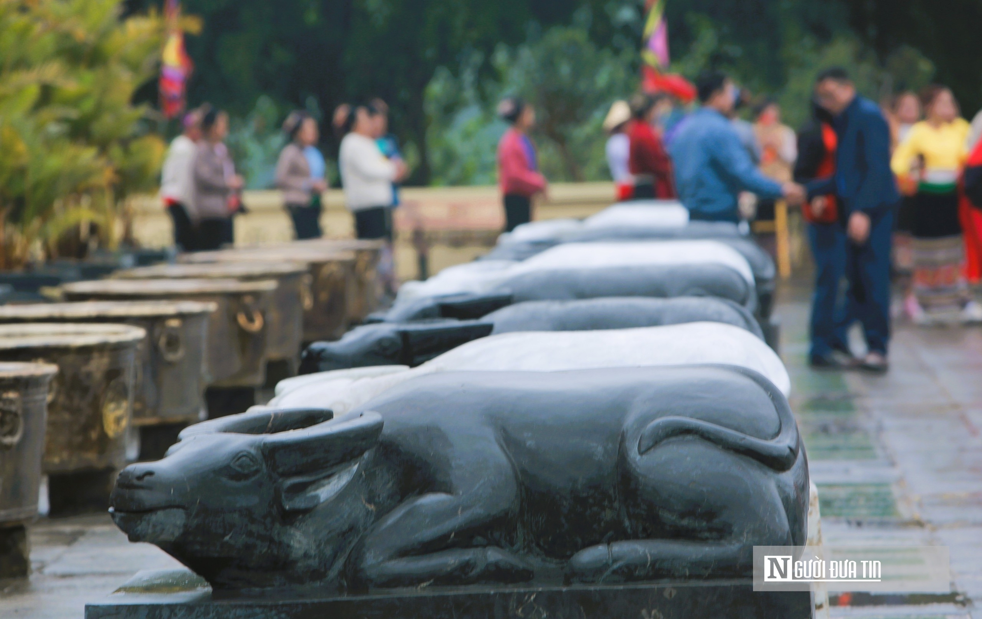 Về đền Ch&iacute;n Gian xem nghi lễ d&acirc;ng tr&acirc;u tế trời, kết nối ch&iacute;n mường người Th&aacute;i xứ Thanh  - Ảnh 2.