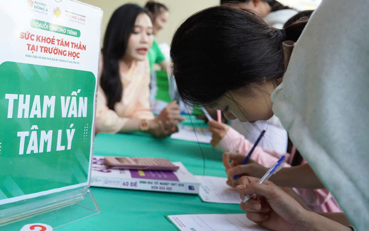 Học sinh Đà Nẵng học cách gọi tên áp lực trong không gian tư vấn tâm lý