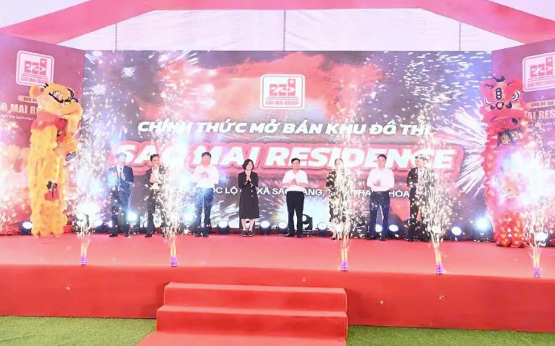 Tập đoàn Sao Mai mở bán dự án Khu đô thị Sao Mai Residence tại Thanh Hóa