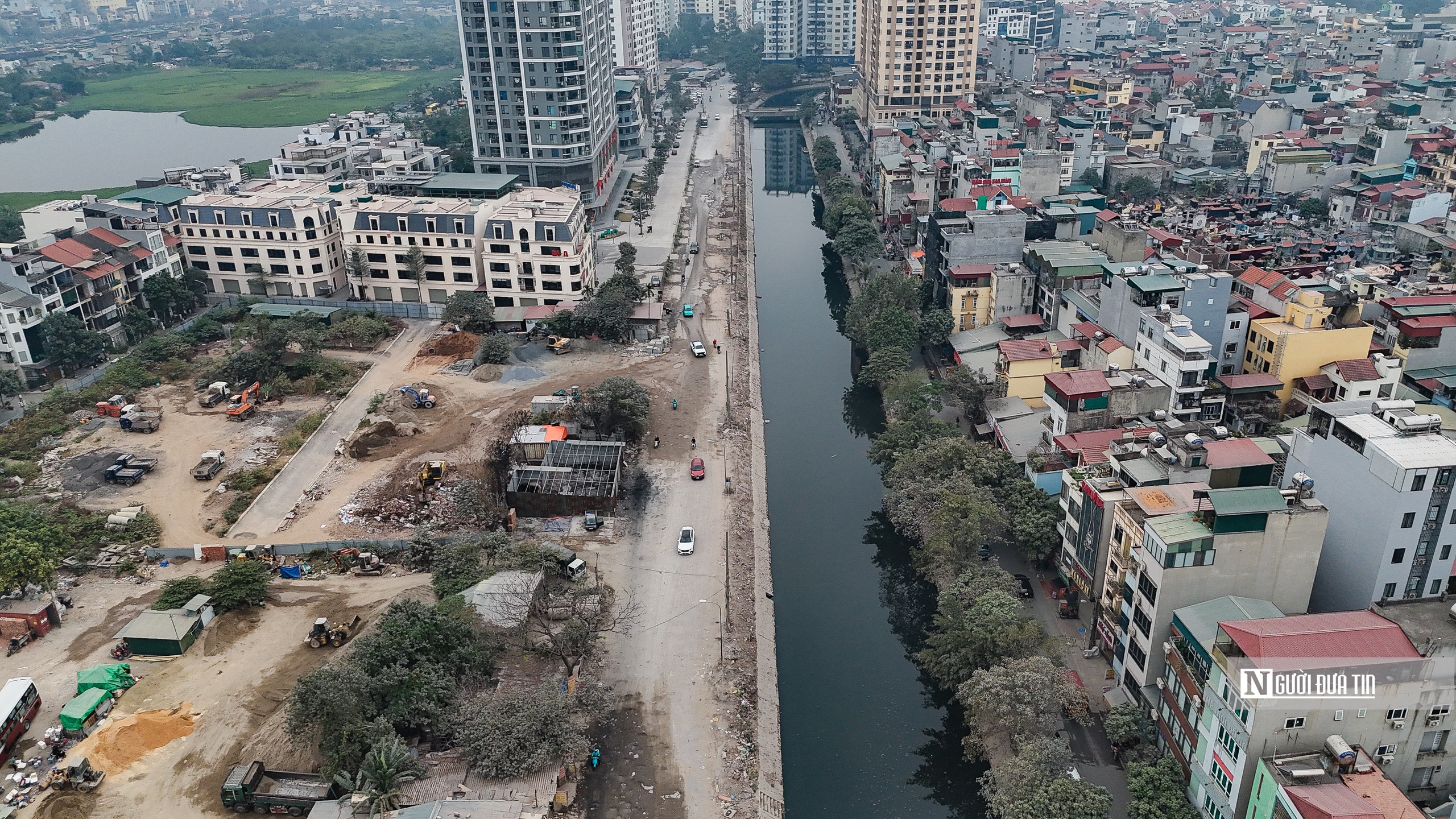 Diện mạo mới của tuyến đường "đau khổ" ở H&agrave; Nội- Ảnh 1.