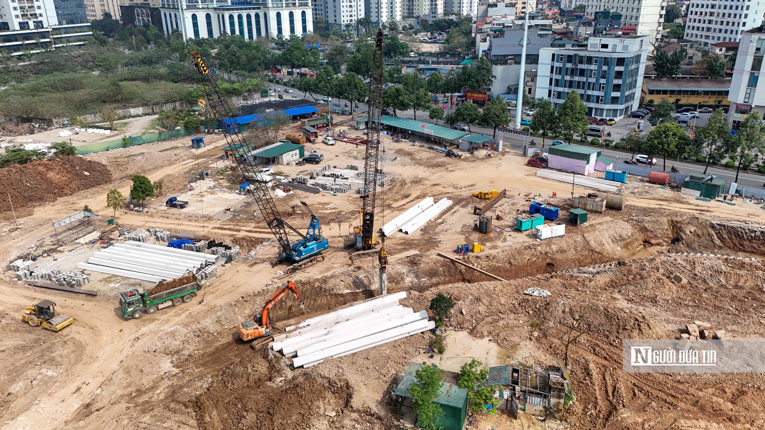 Thăm công trường xây hồ điều hoà gần 400 tỷ đồng ở Hà Nội- Ảnh 10. Thăm công trường xây hồ điều hoà gần 400 tỷ đồng ở Hà Nội- Ảnh 10.