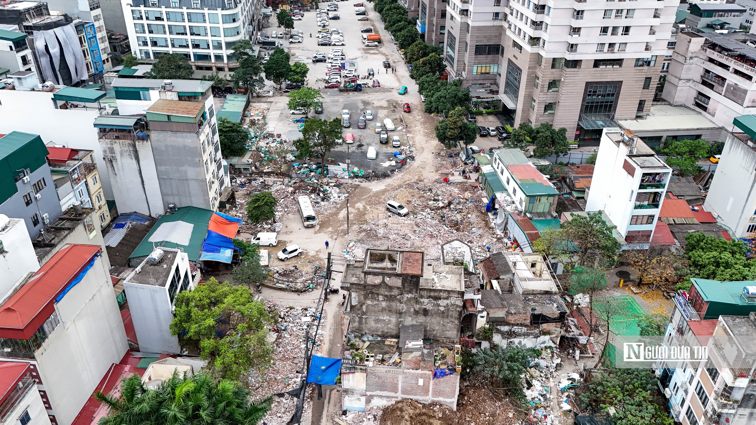 H&agrave; Nội: Loạt c&ocirc;ng tr&igrave;nh bị ph&aacute; dỡ để l&agrave;m đường V&agrave;nh đai 2,5- Ảnh 2.