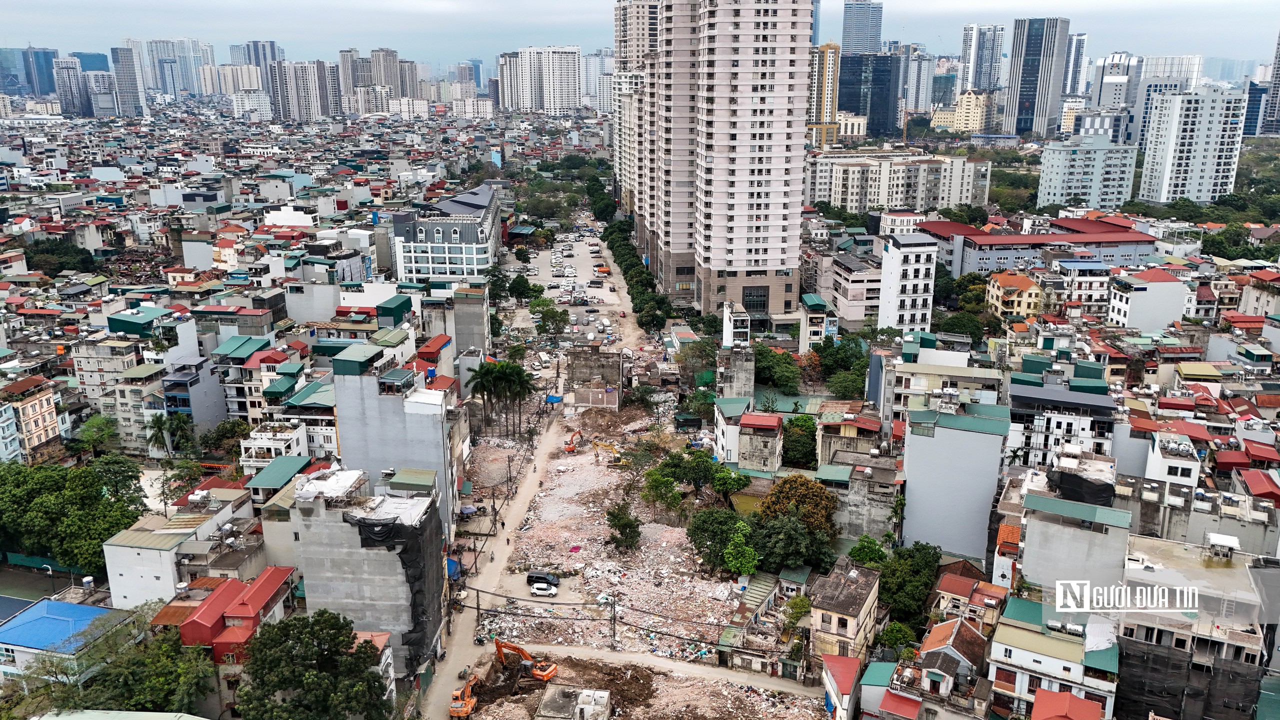 H&agrave; Nội: Loạt c&ocirc;ng tr&igrave;nh bị ph&aacute; dỡ để l&agrave;m đường V&agrave;nh đai 2,5- Ảnh 3.