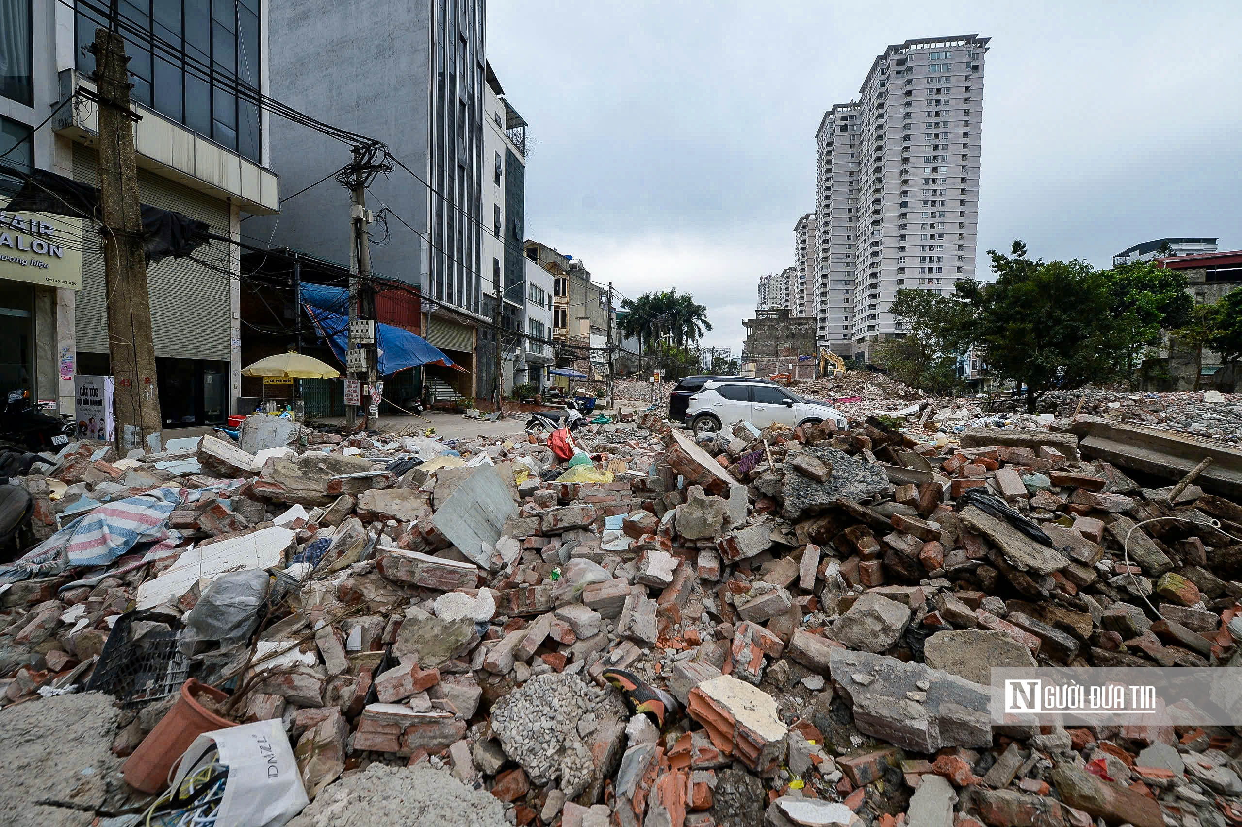 H&agrave; Nội: Loạt c&ocirc;ng tr&igrave;nh bị ph&aacute; dỡ để l&agrave;m đường V&agrave;nh đai 2,5- Ảnh 6.